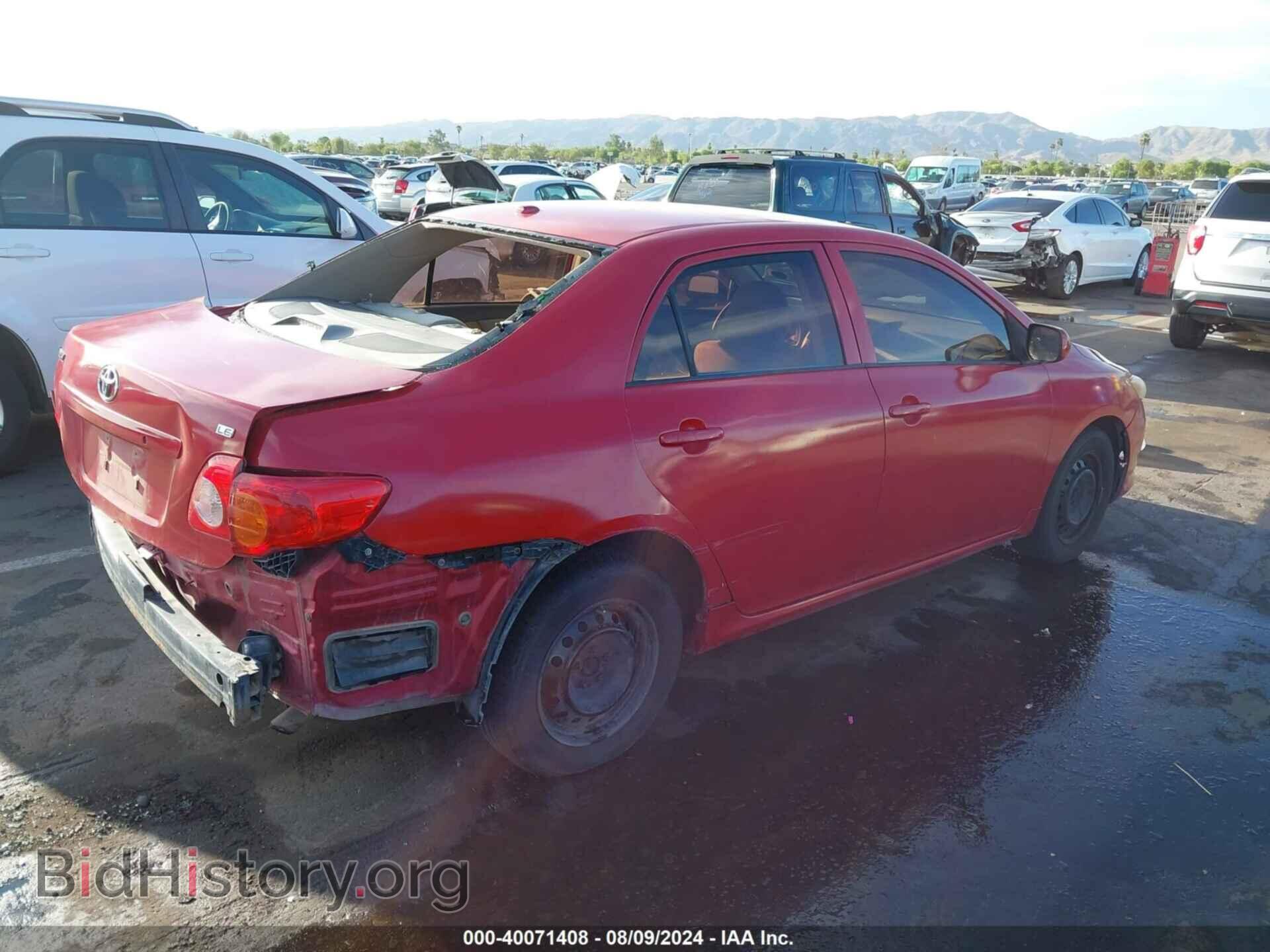 2009 TOYOTA COROLLA - VIN: JTDBL40E899094995 - Фото 4