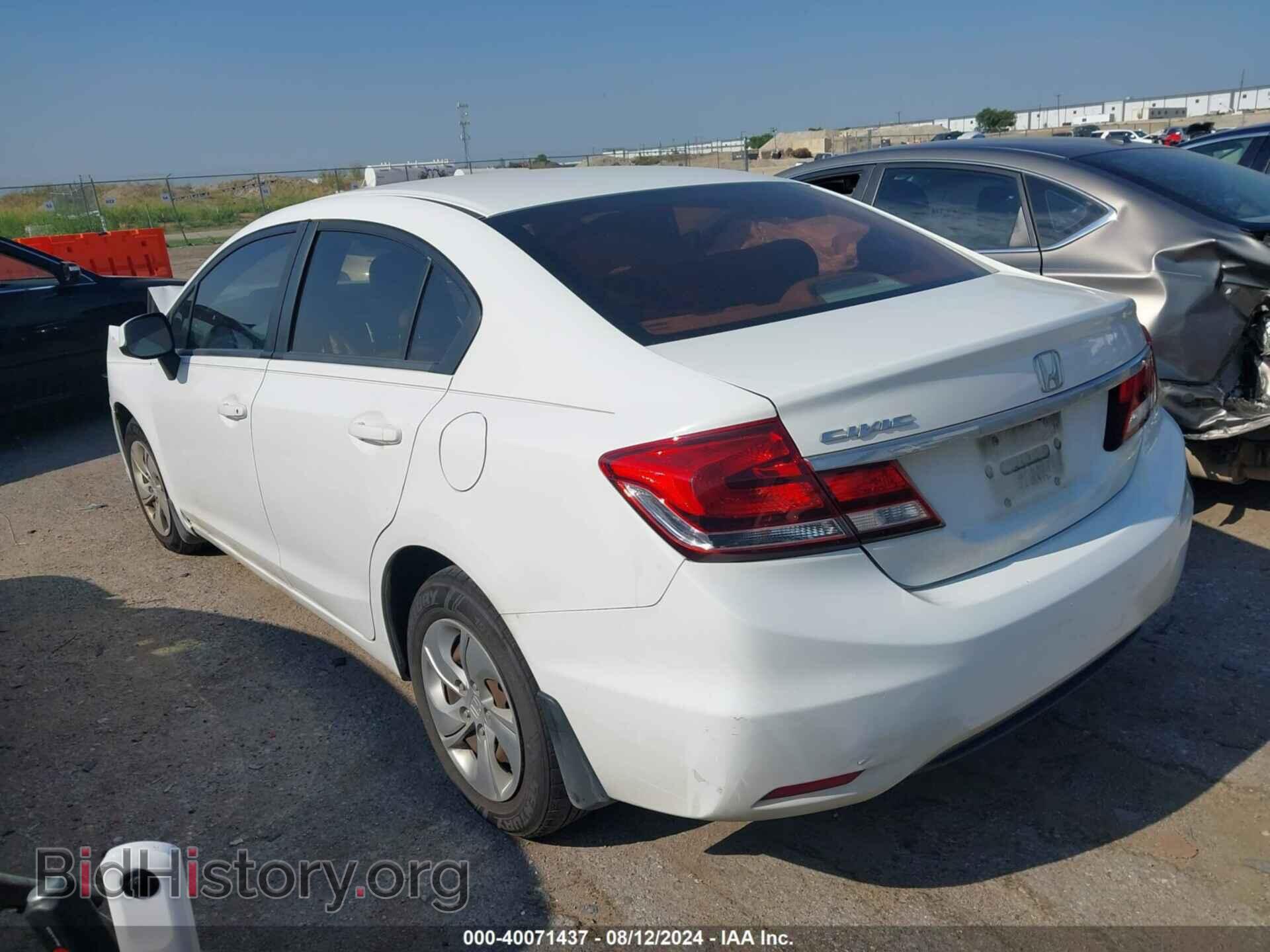 2013 HONDA CIVIC - VIN: 2HGFB2F53DH556101 - Фото 3