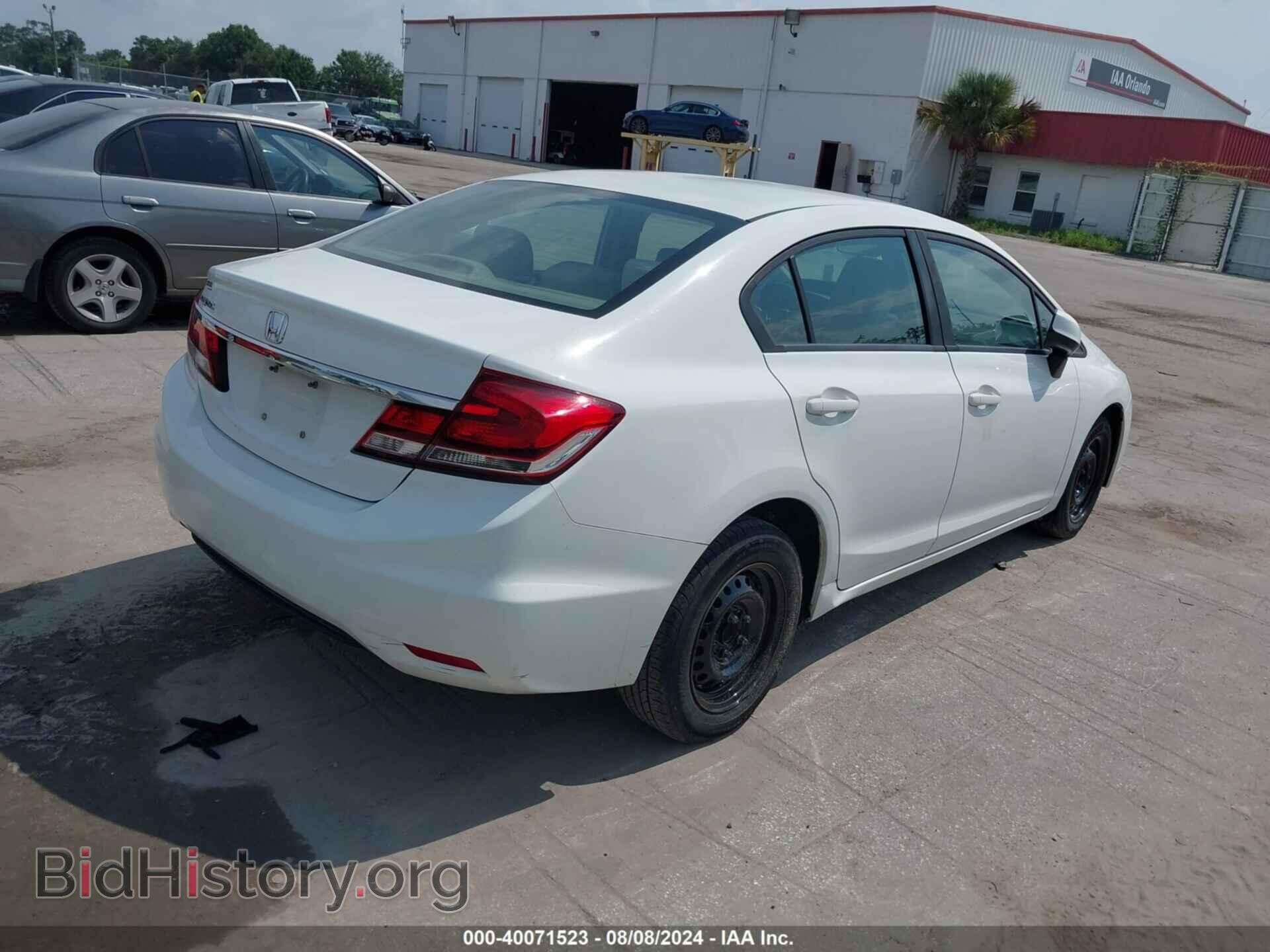2013 HONDA CIVIC - VIN: 19XFB2F55DE006182 - Photo 4