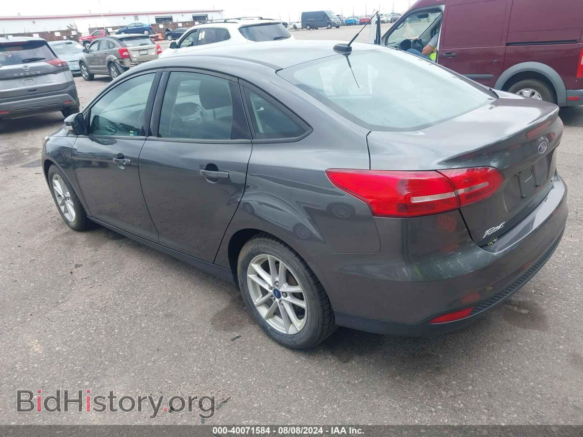 2017 FORD FOCUS - VIN: 1FADP3F25HL245156 - Фото 3