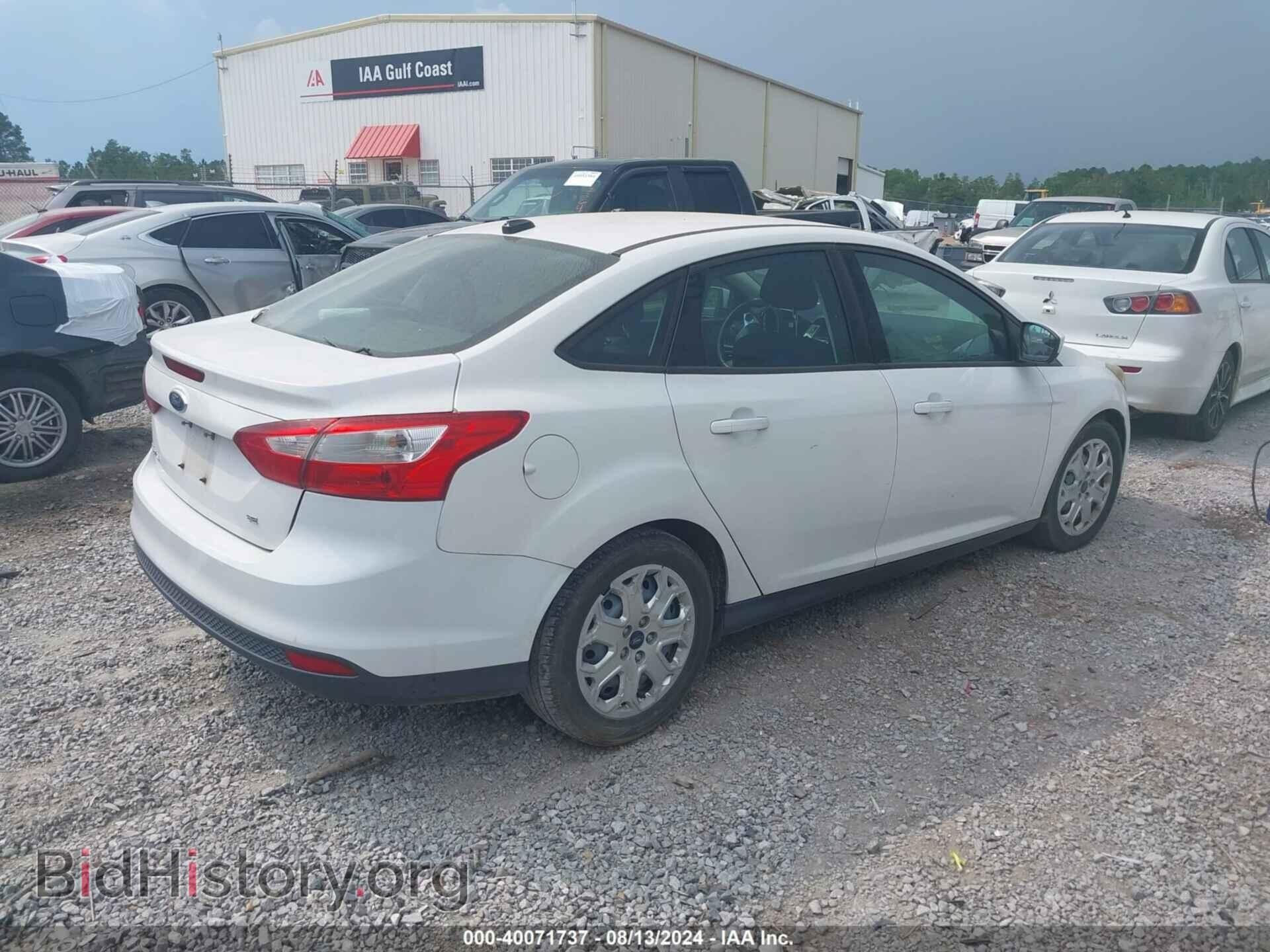 2012 FORD FOCUS - VIN: 1FAHP3F24CL308211 - Фото 4