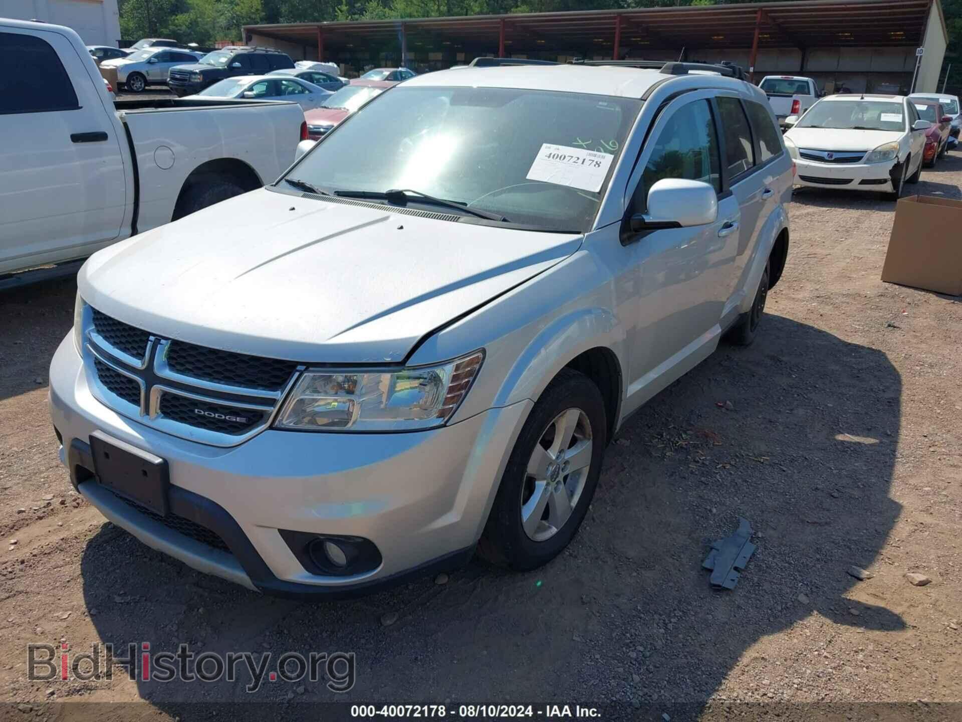 2012 DODGE JOURNEY - VIN: 3C4PDCCG6CT188186 - Фото 2