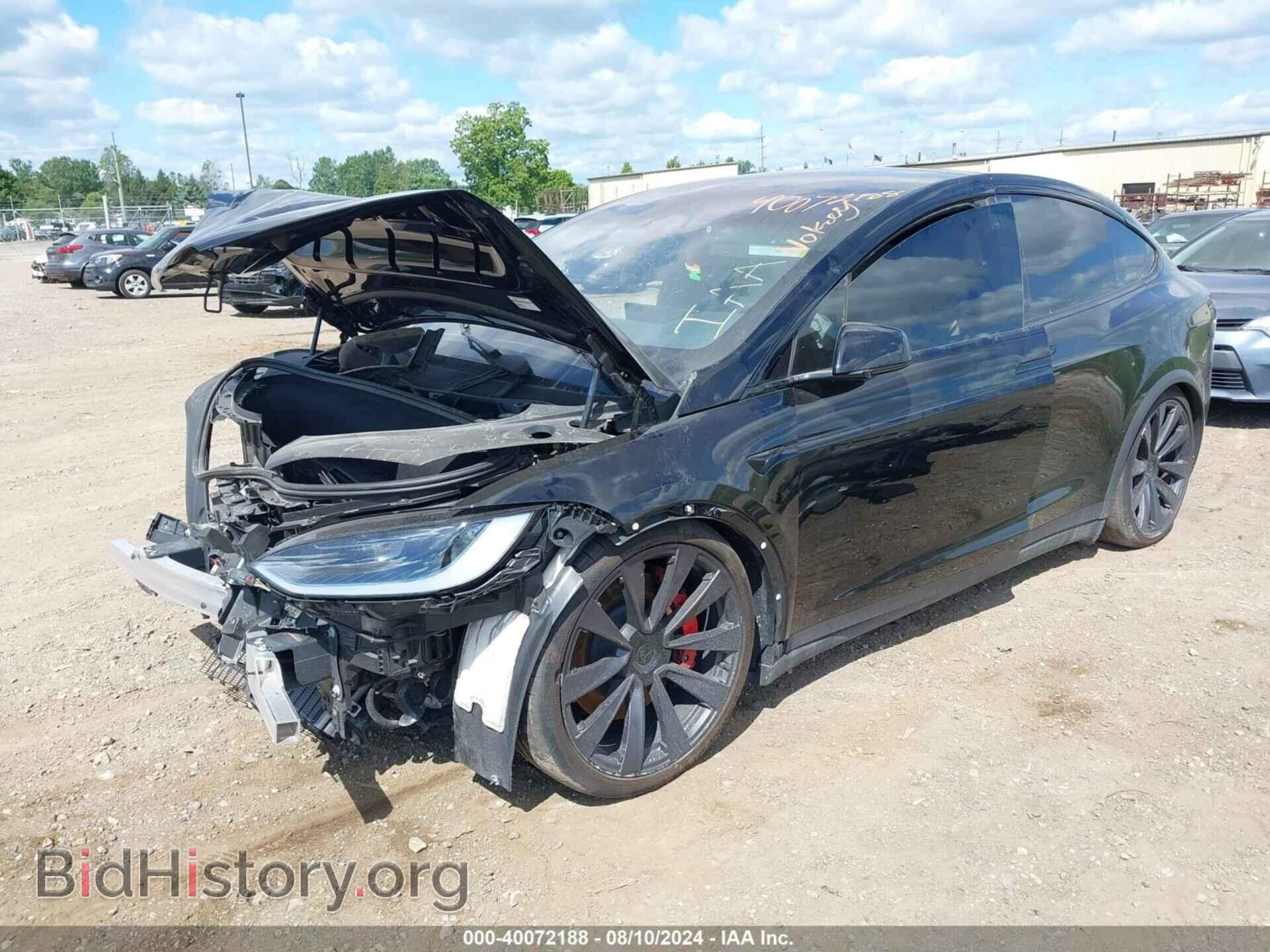 2024 TESLA MODEL X - VIN: 7SAXCBE66RF445343 - Фото 2
