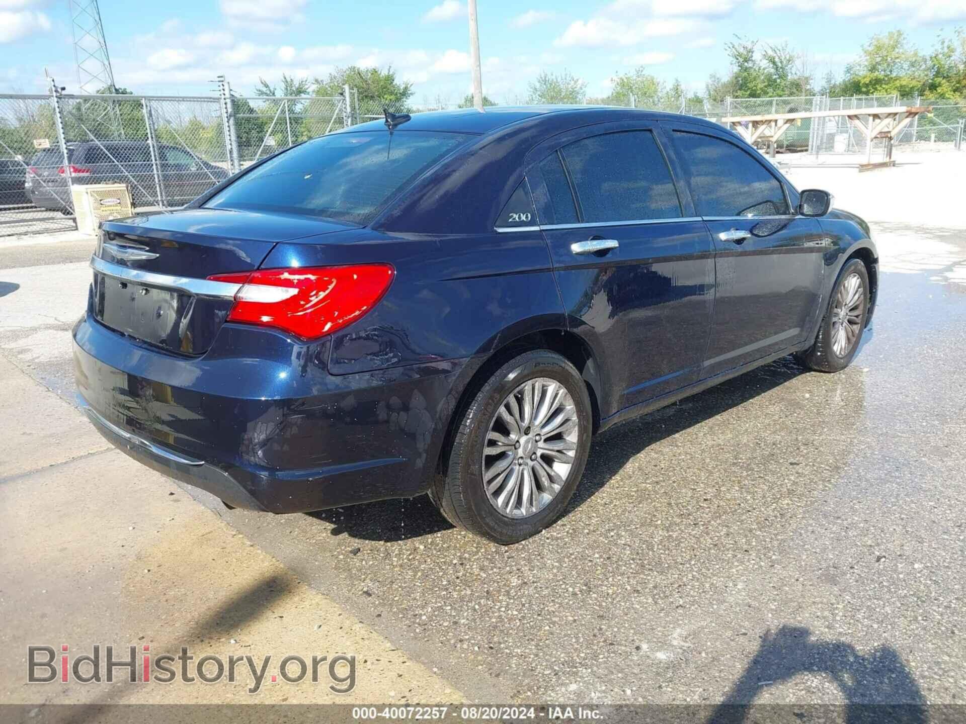 2012 CHRYSLER 200 - VIN: 1C3CCBCB3CN249773 - Photo 4