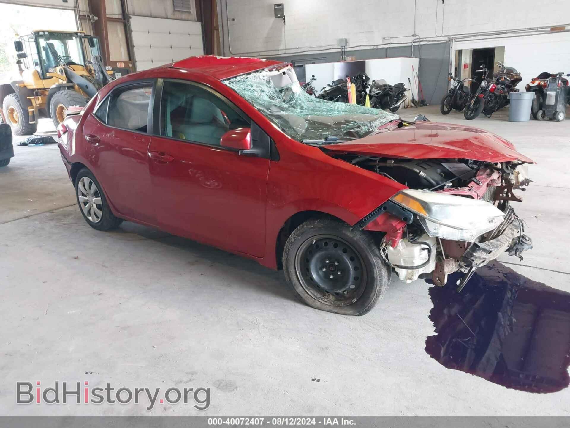 Фотография 5YFBURHE4FP288721 - TOYOTA COROLLA 2015