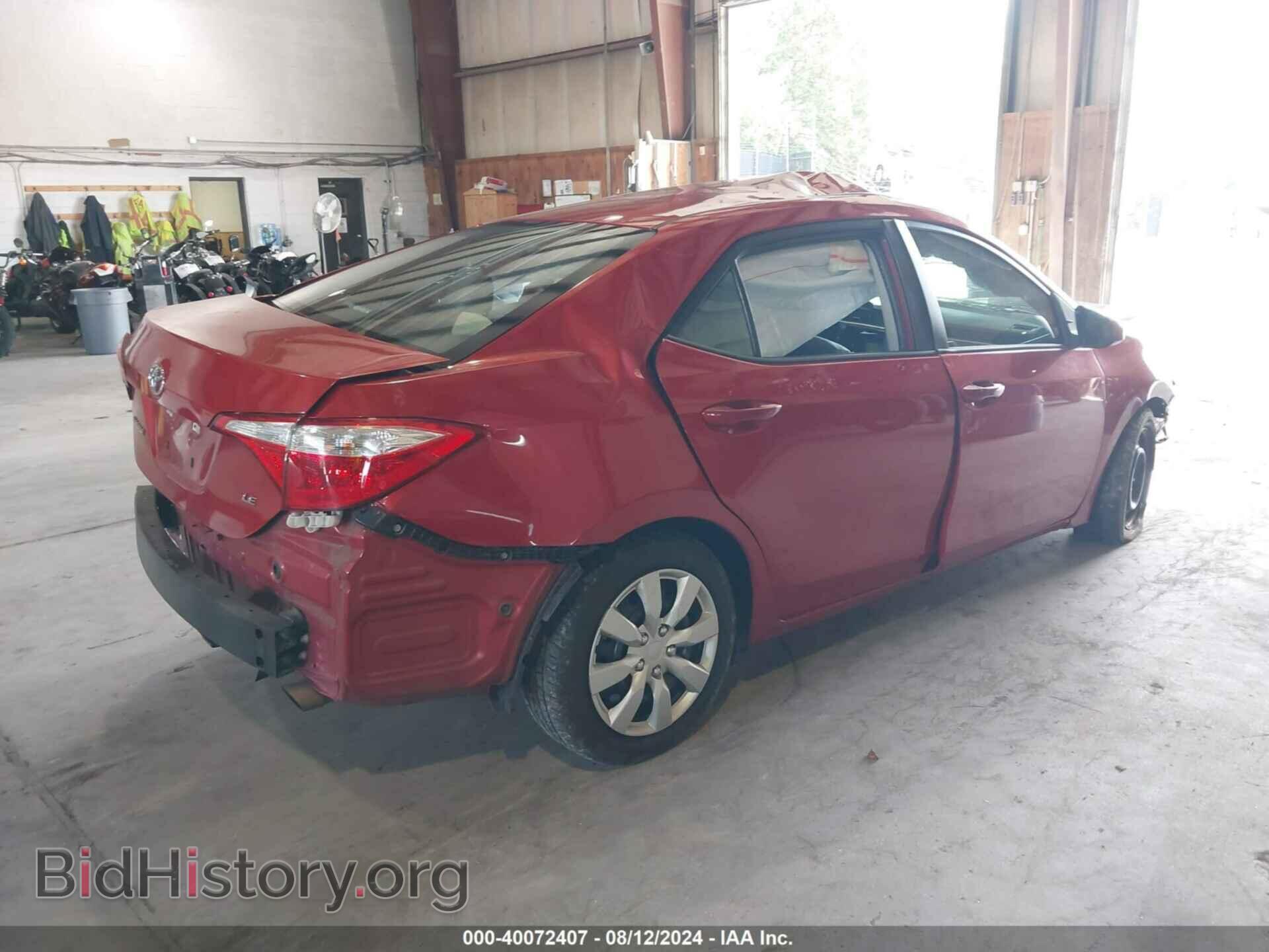 2015 TOYOTA COROLLA - VIN: 5YFBURHE4FP288721 - Фото 4