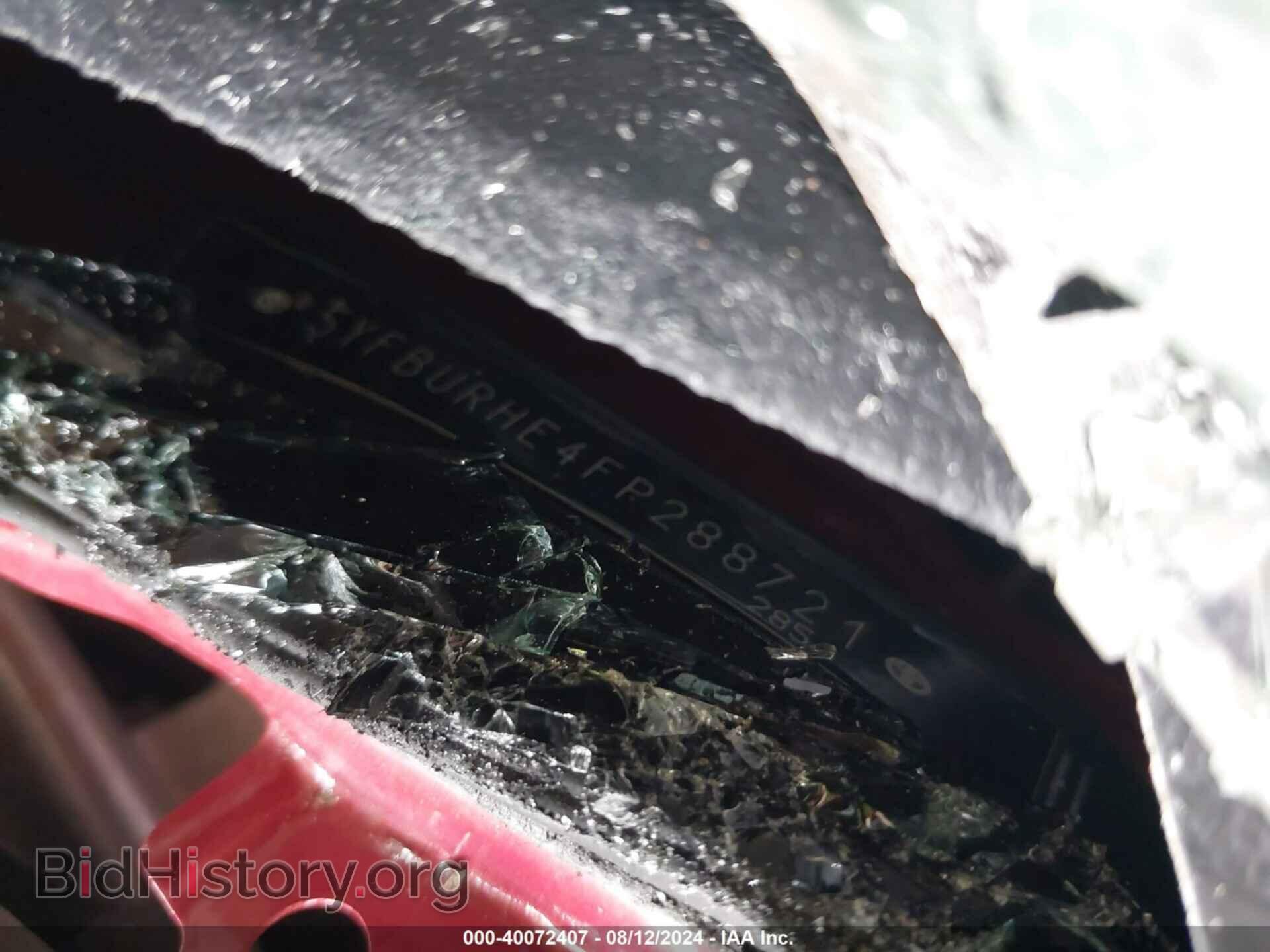 2015 TOYOTA COROLLA - VIN: 5YFBURHE4FP288721 - Фото 9