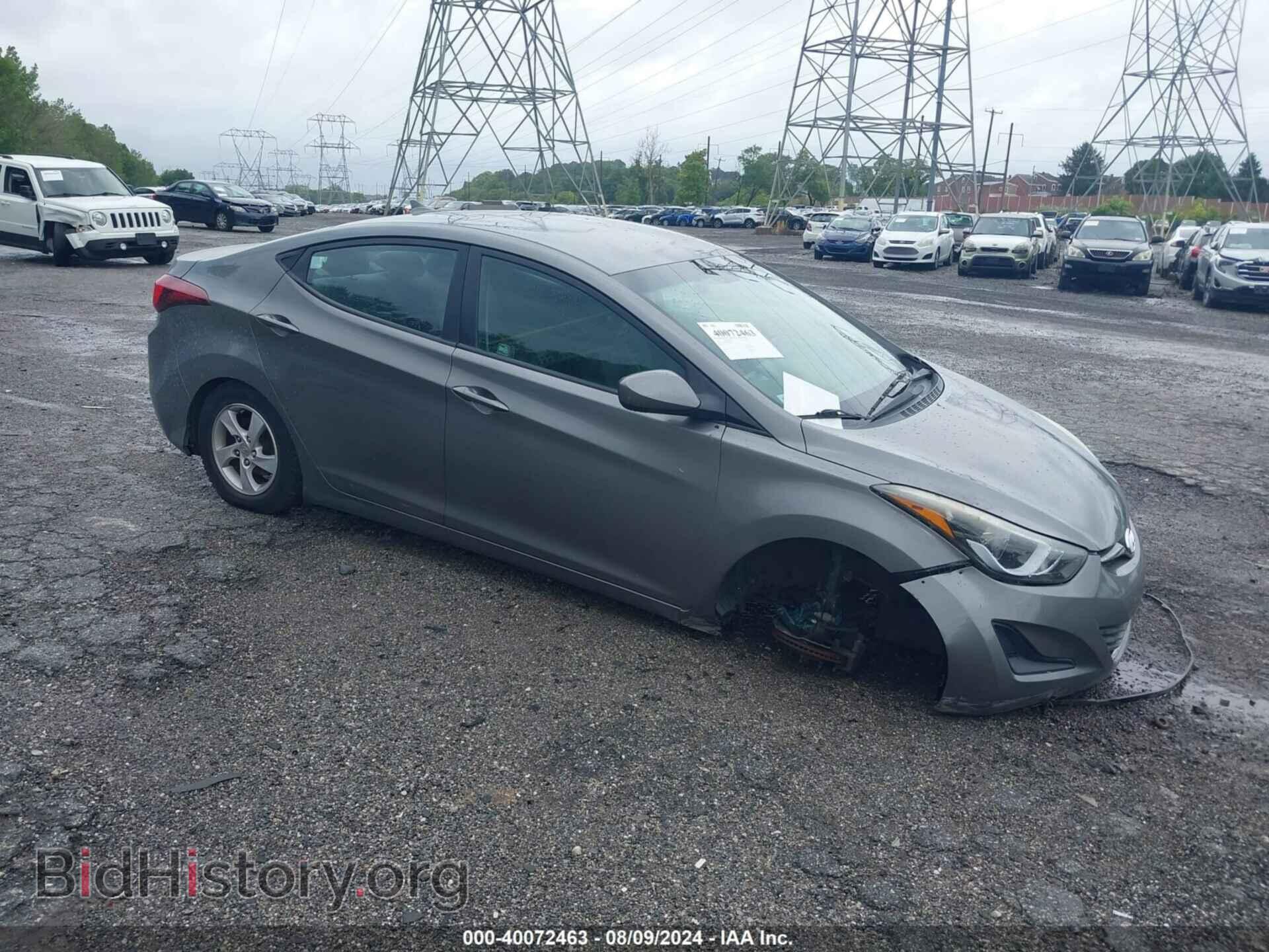 Photo 5NPDH4AE8EH489107 - HYUNDAI ELANTRA 2014