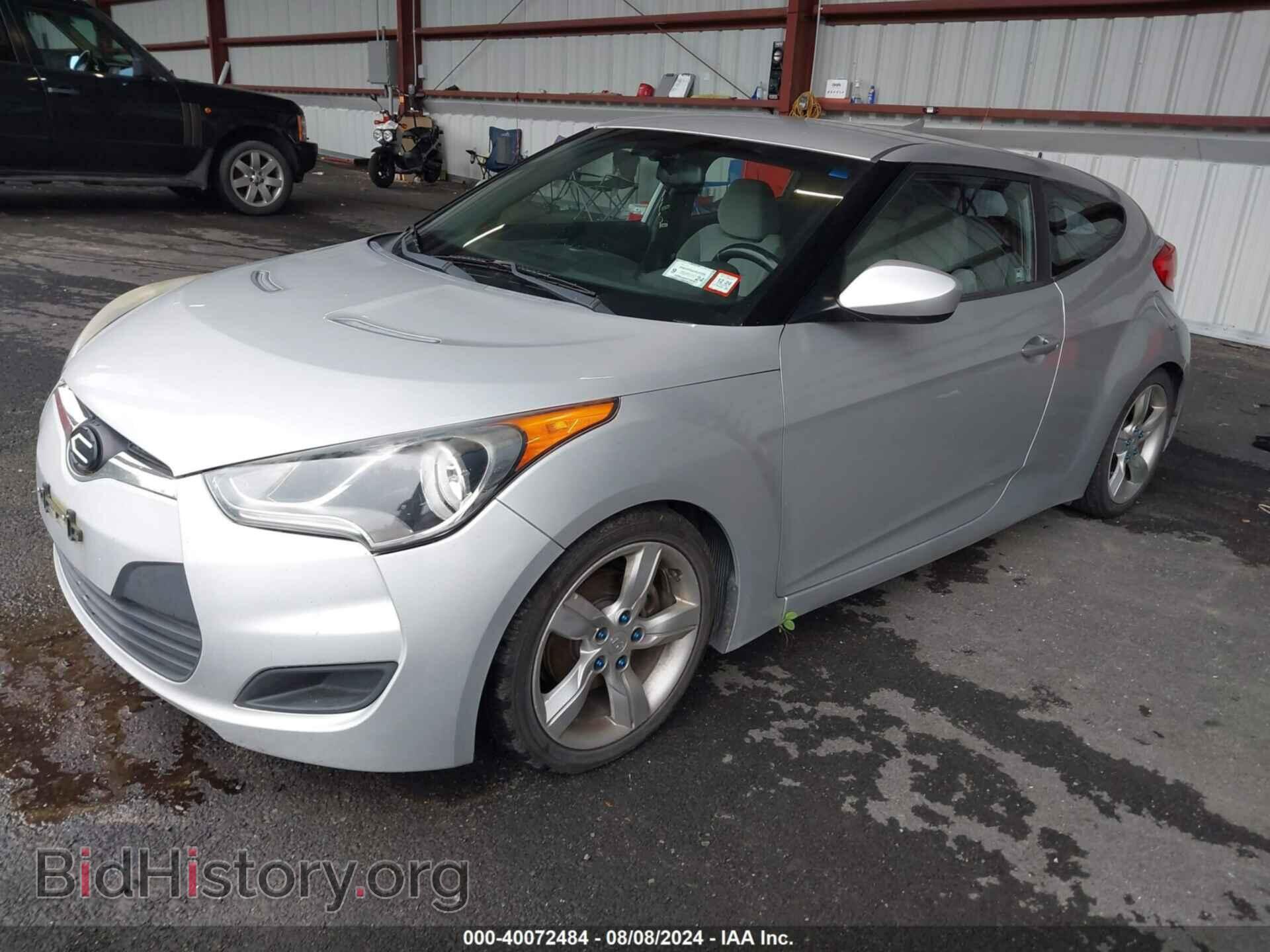 2012 HYUNDAI VELOSTER - VIN: KMHTC6ADXCU077721 - Фото 2