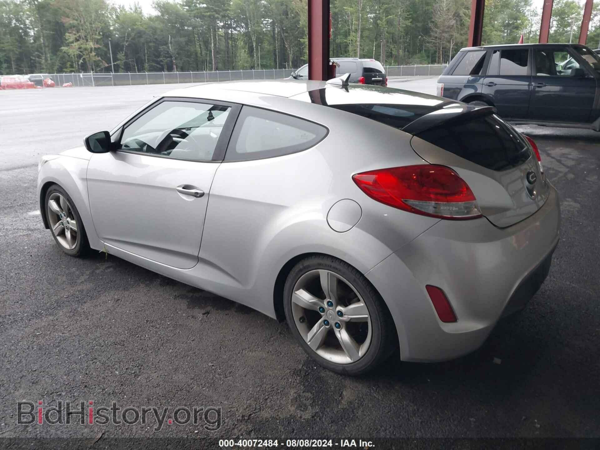 2012 HYUNDAI VELOSTER - VIN: KMHTC6ADXCU077721 - Фото 3