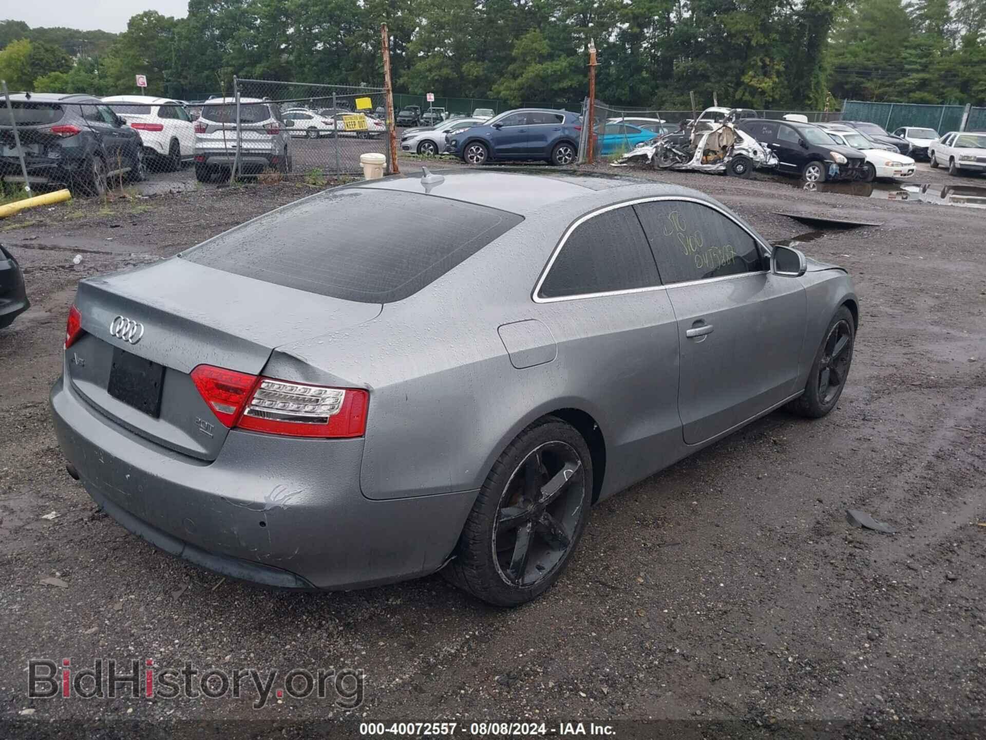 2010 AUDI A5 - VIN: WAULFAFR2AA053265 - Фото 4