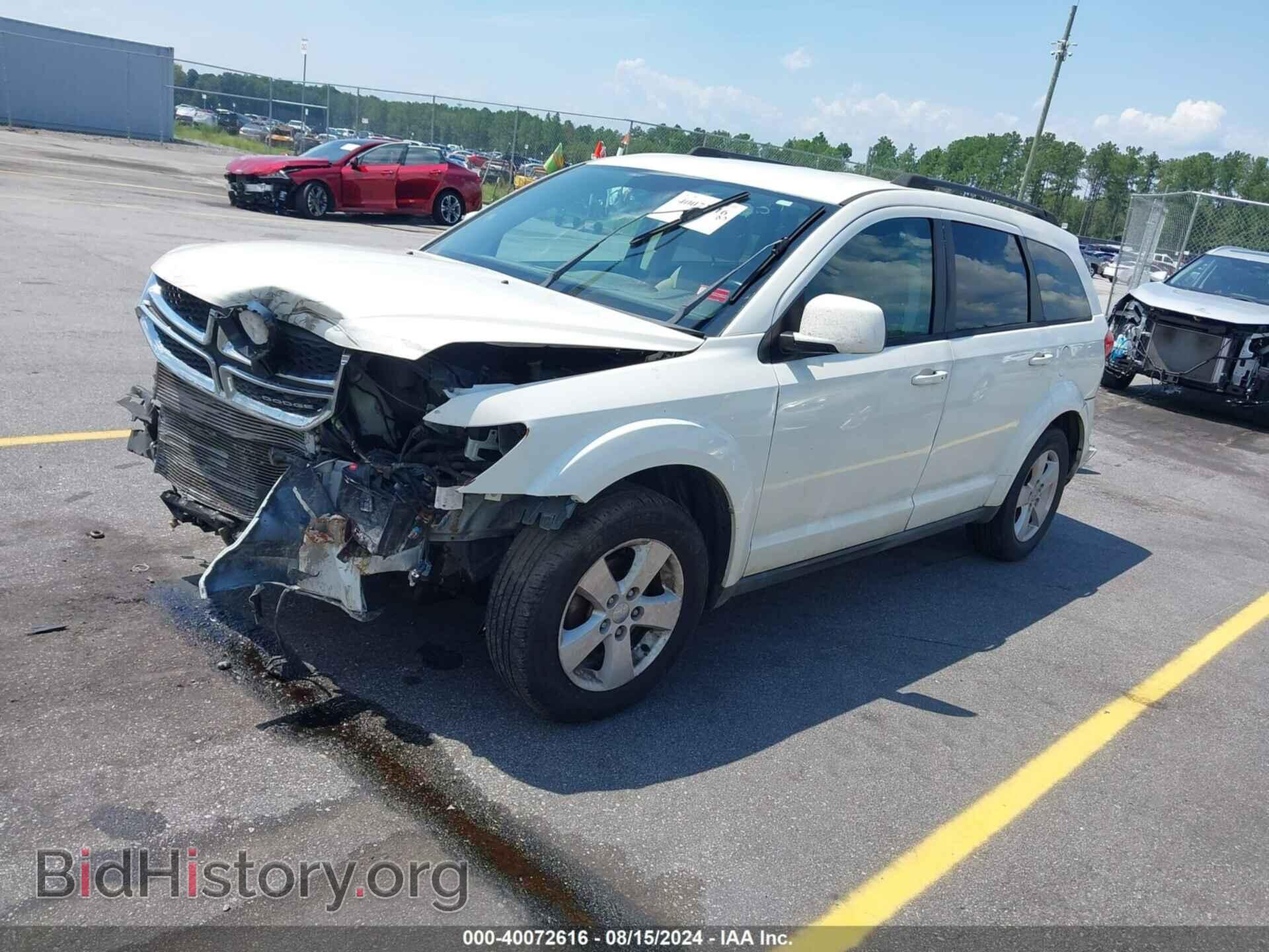 2012 DODGE JOURNEY - VIN: 3C4PDCBG8CT140884 - Фото 2