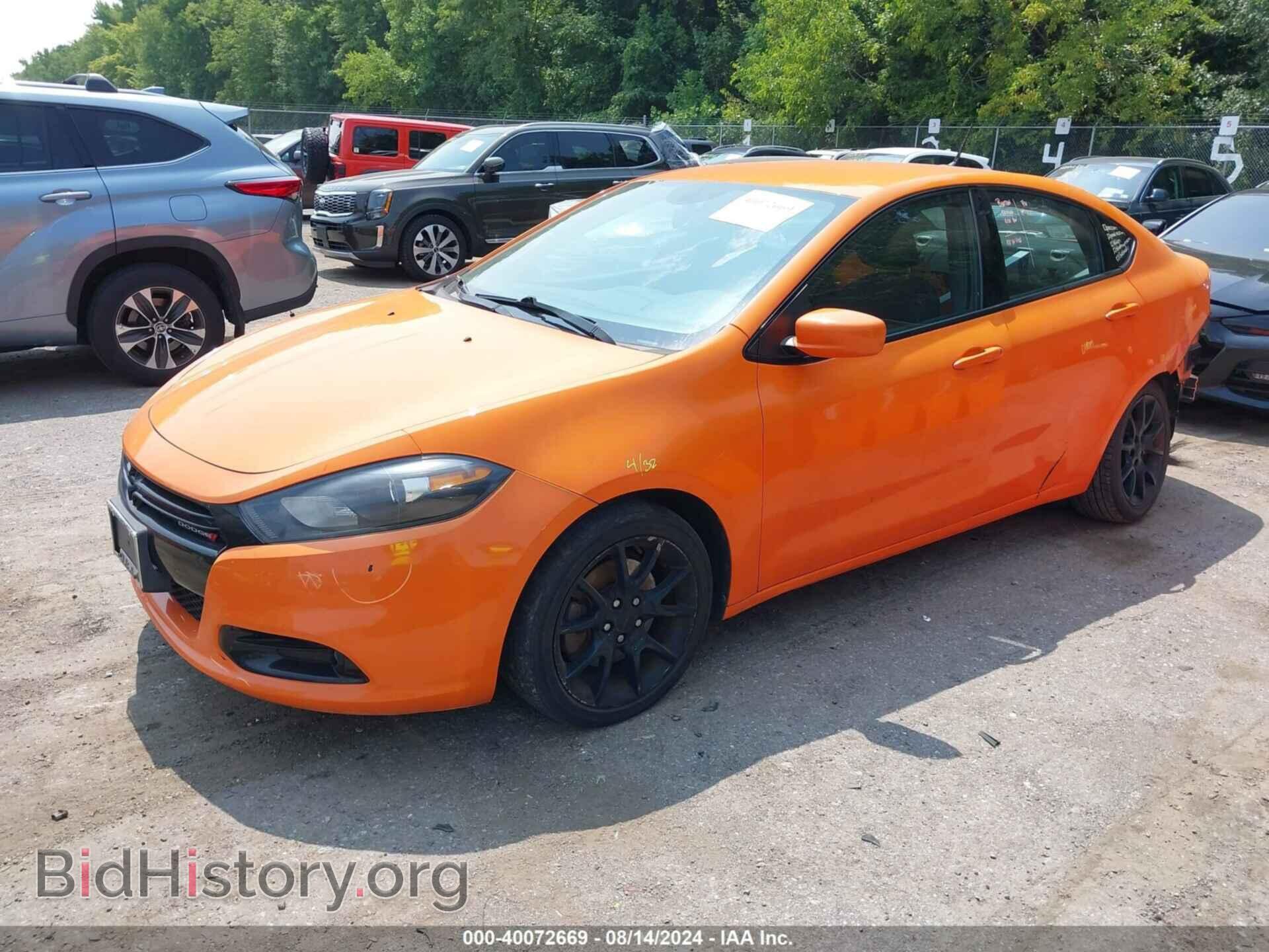 2013 DODGE DART - VIN: 1C3CDFBH5DD323745 - Фото 2