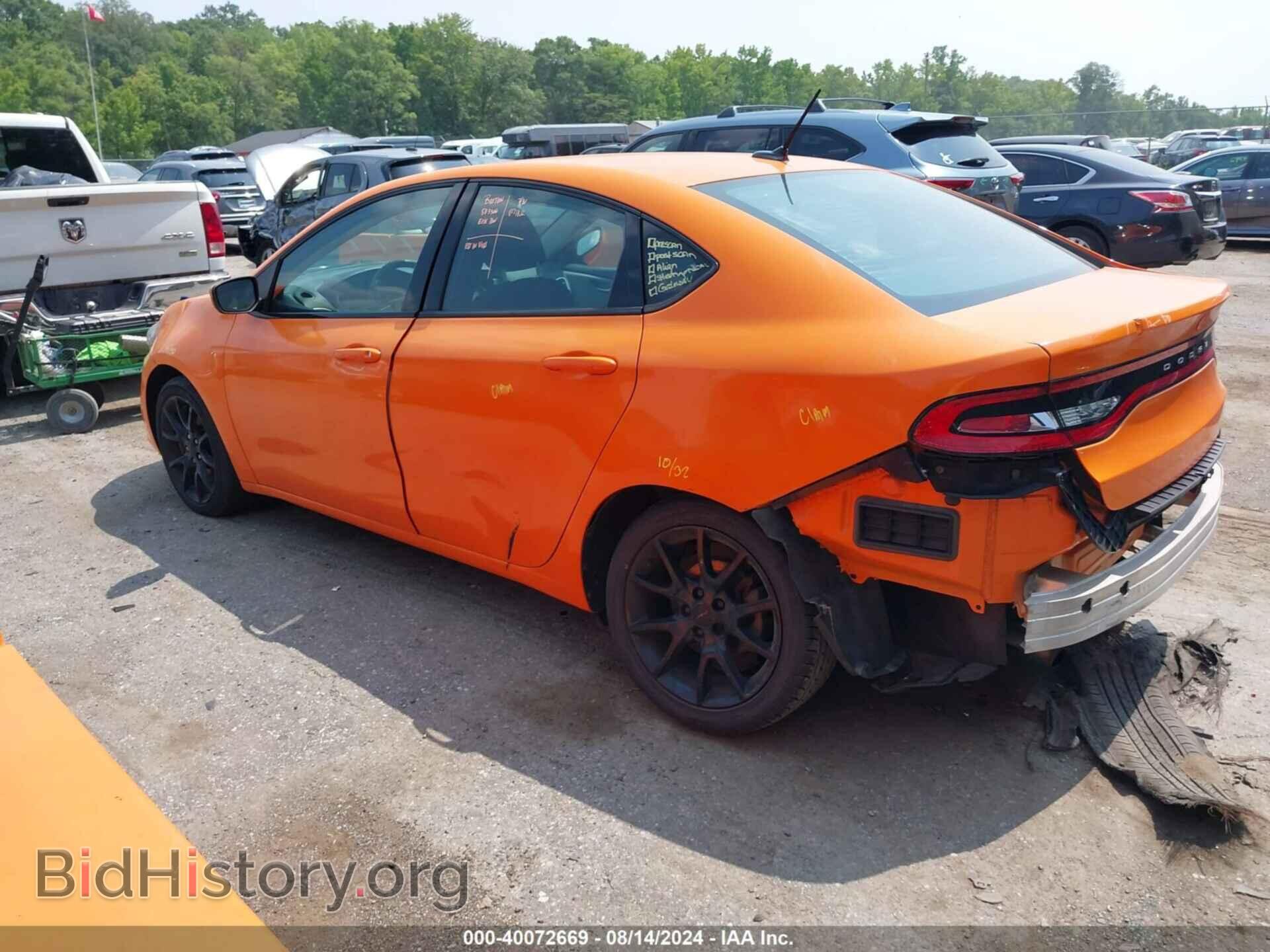 2013 DODGE DART - VIN: 1C3CDFBH5DD323745 - Фото 3