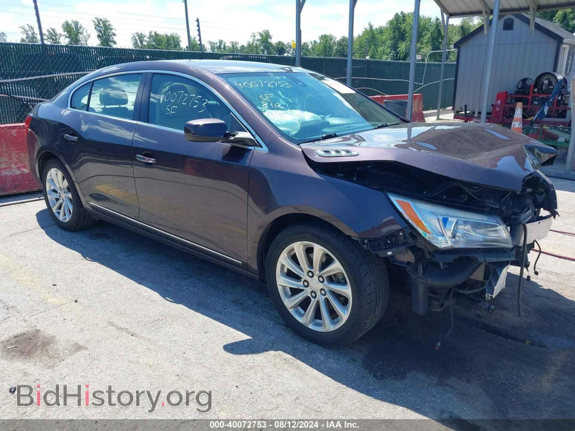 Photo 1G4GA5G37EF183776 - BUICK LACROSSE 2014