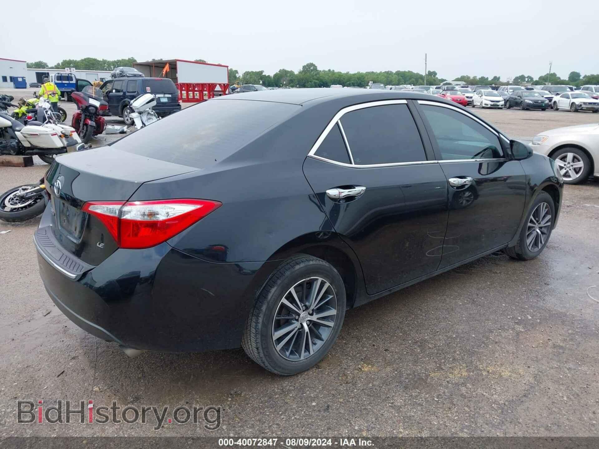 2016 TOYOTA COROLLA - VIN: 5YFBURHEXGP465841 - Фото 4