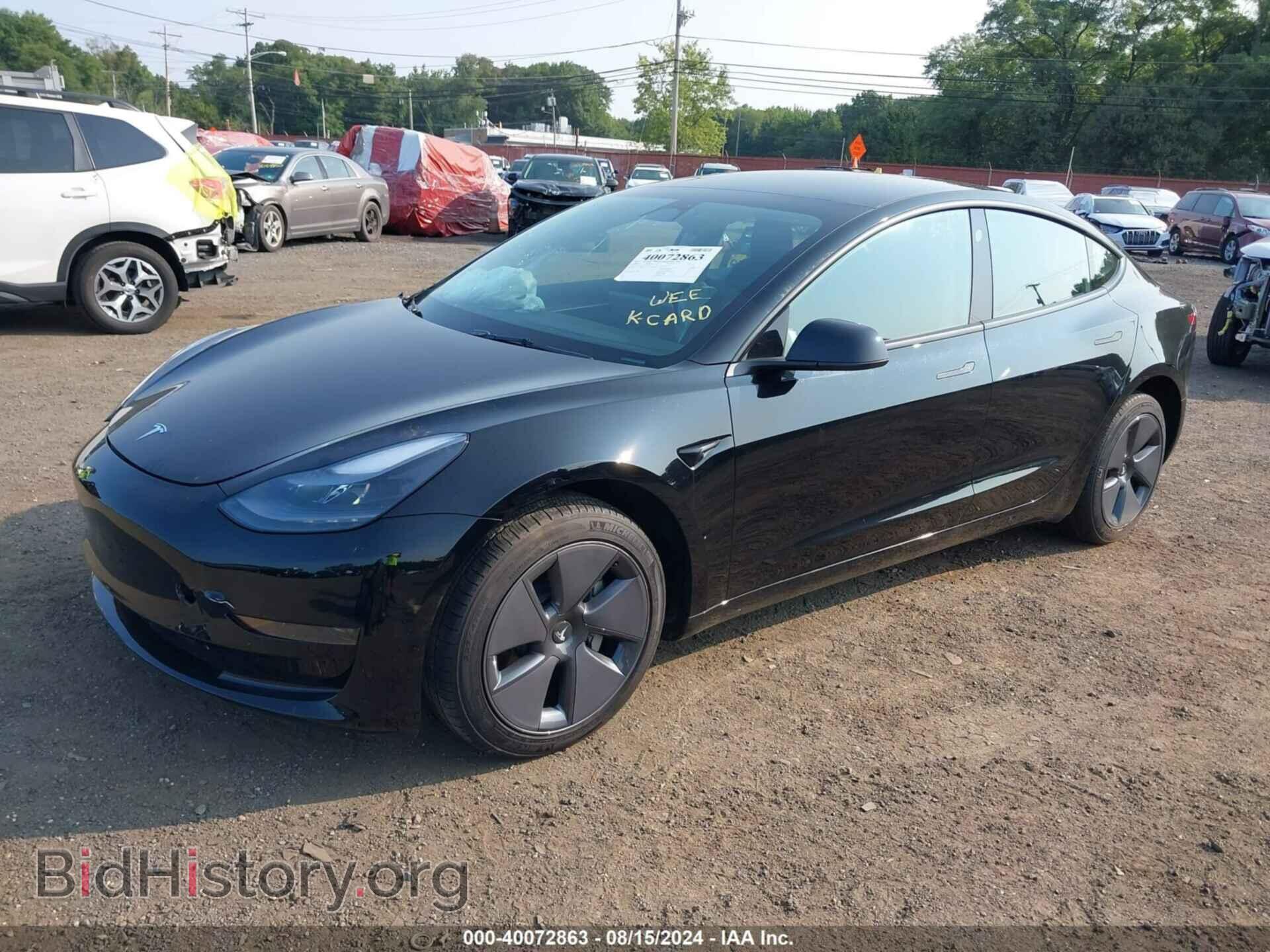 2023 TESLA MODEL 3 - VIN: 5YJ3E1EA3PF476115 - Фото 2