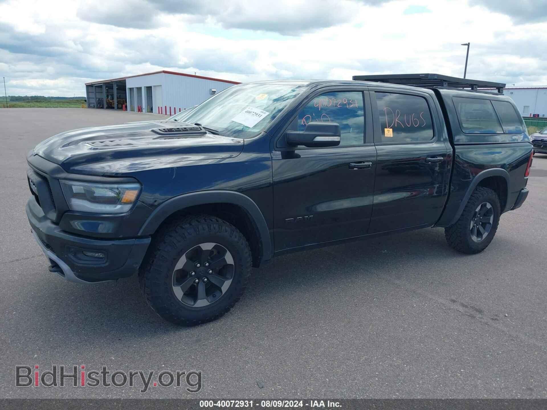 2019 RAM 1500 - VIN: 1C6SRFLT7KN693248 - Фото 2