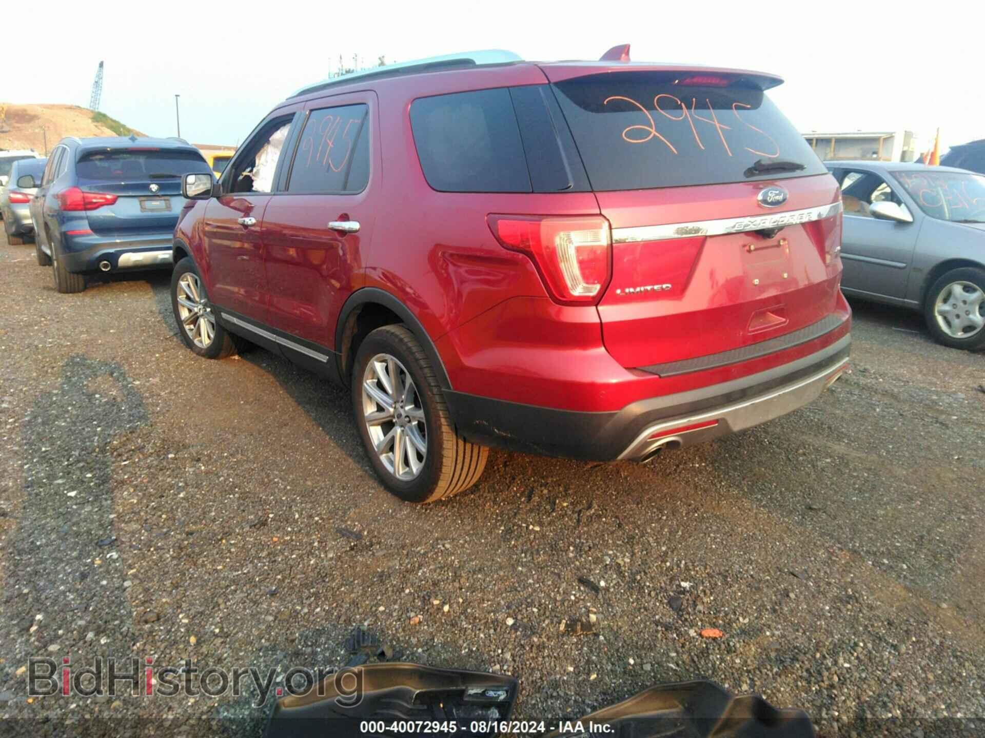 2017 FORD EXPLORER - VIN: 1FM5K8F83HGC48687 - Фото 3