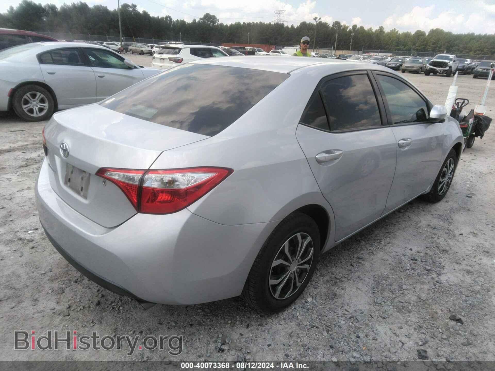 2015 TOYOTA COROLLA - VIN: 2T1BURHE7FC371804 - Фото 4