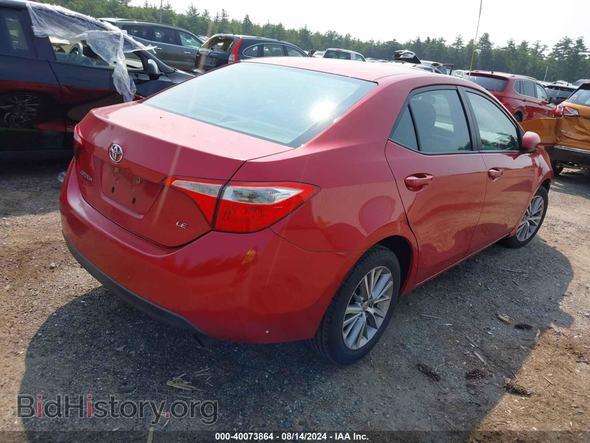 2014 TOYOTA COROLLA - VIN: 2T1BURHE9EC094362 - Photo 4