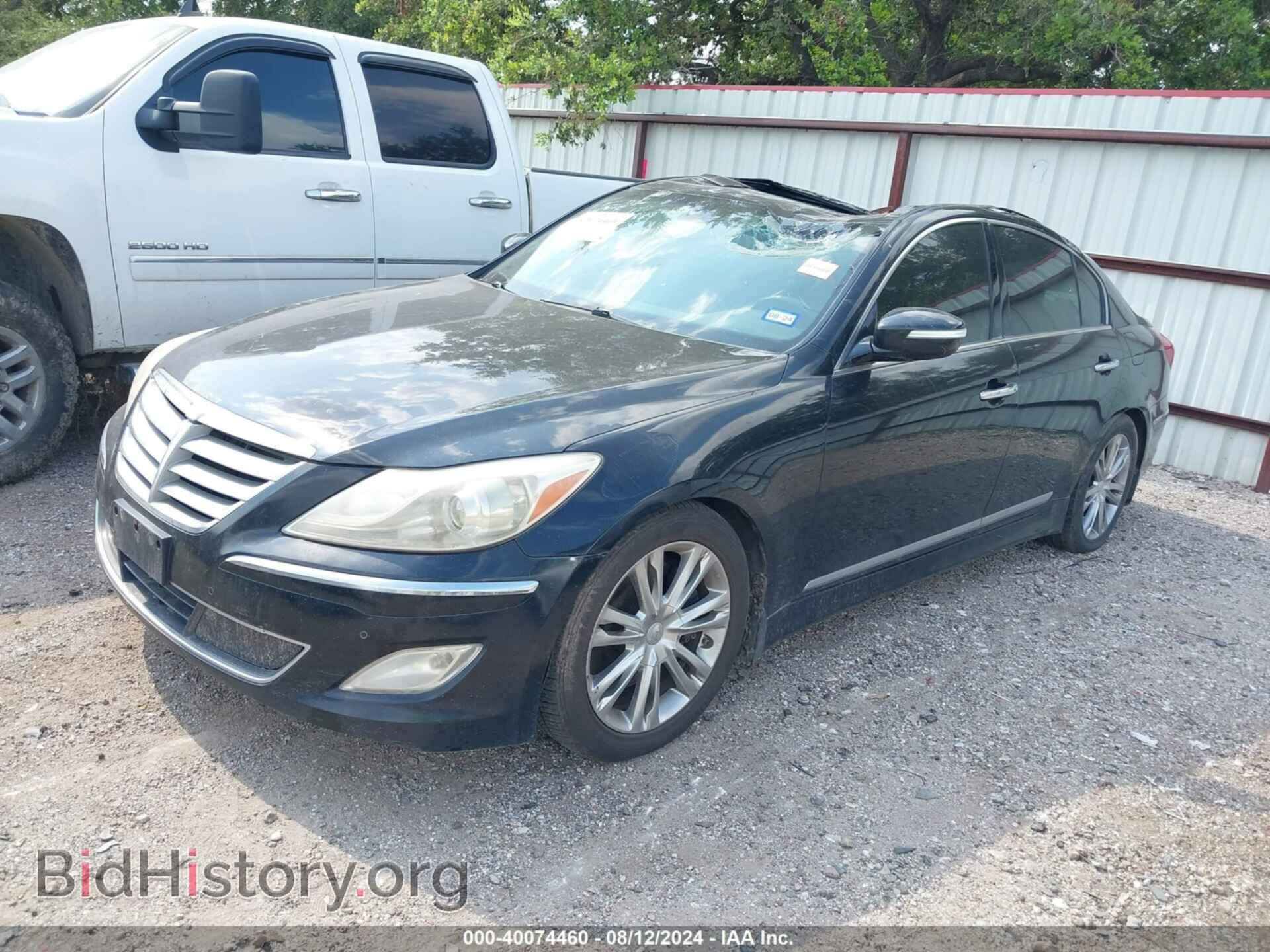 2012 HYUNDAI GENESIS - VIN: KMHGC4DF3CU179400 - Фото 2