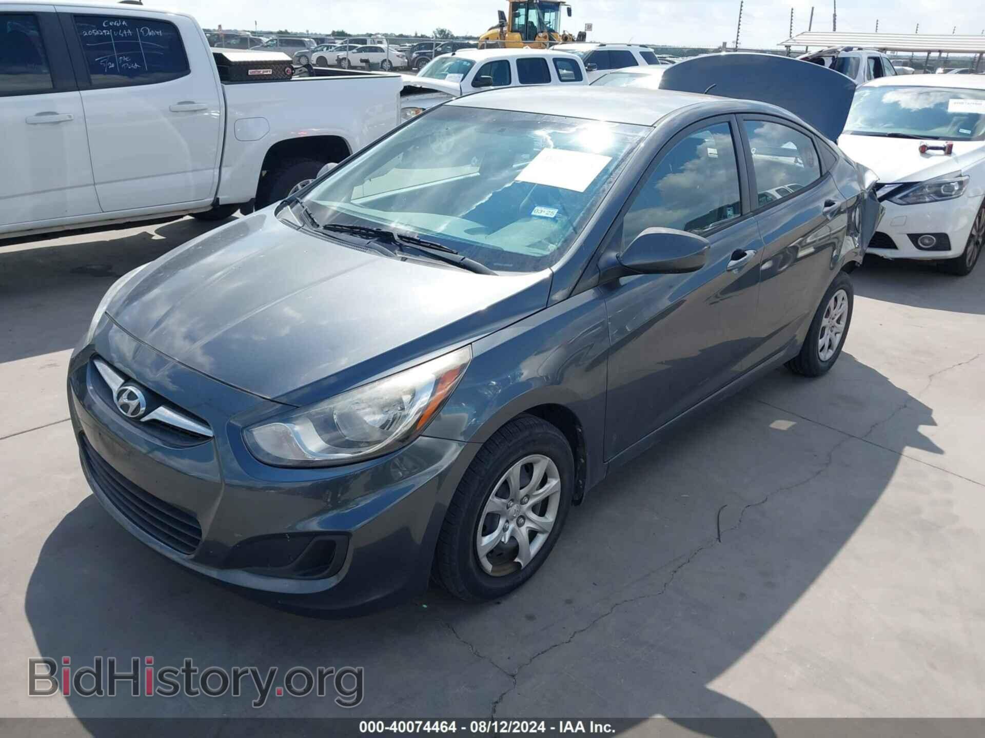 2013 HYUNDAI ACCENT - VIN: KMHCT4AE7DU428244 - Фото 2