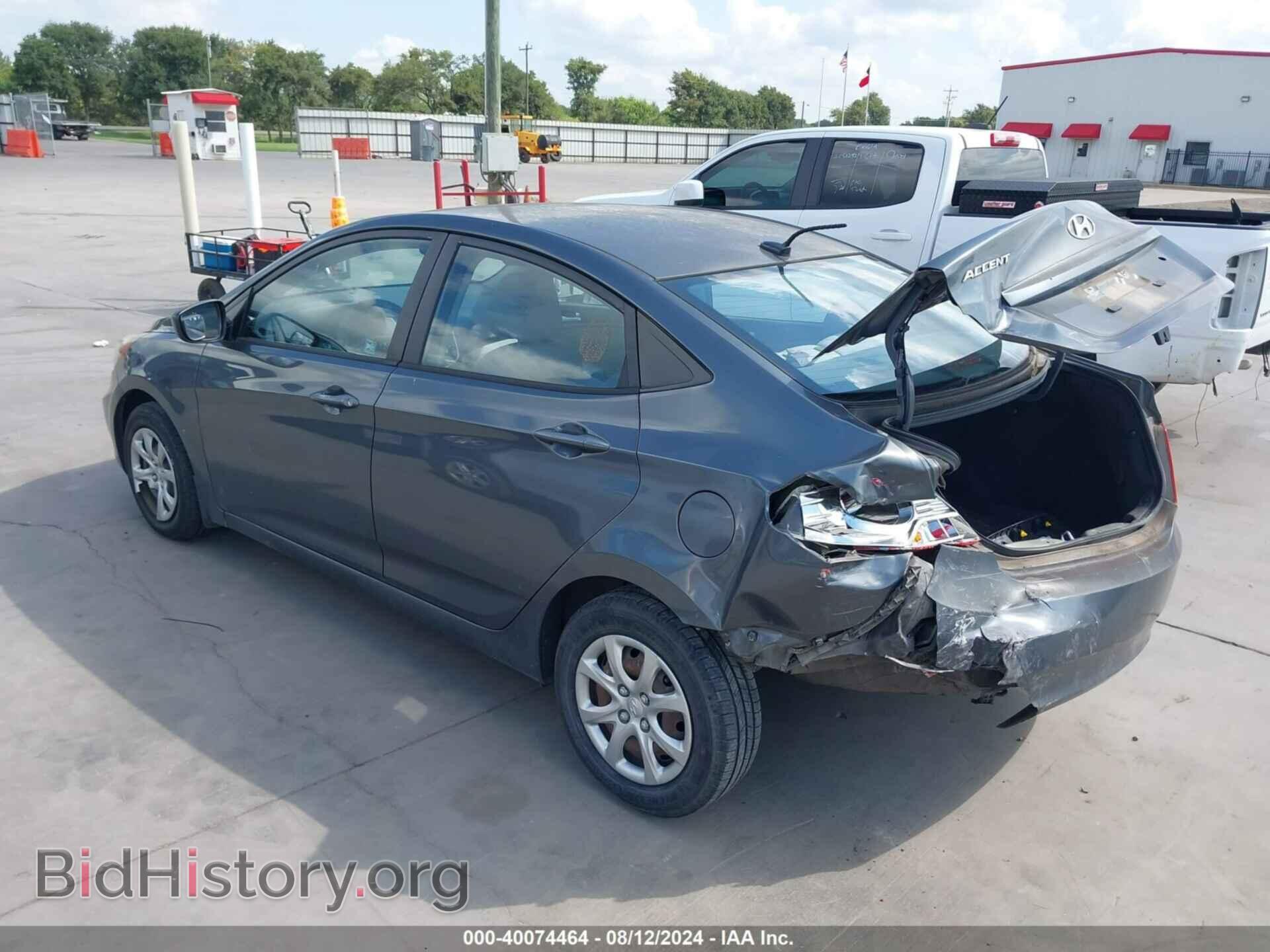 2013 HYUNDAI ACCENT - VIN: KMHCT4AE7DU428244 - Фото 3