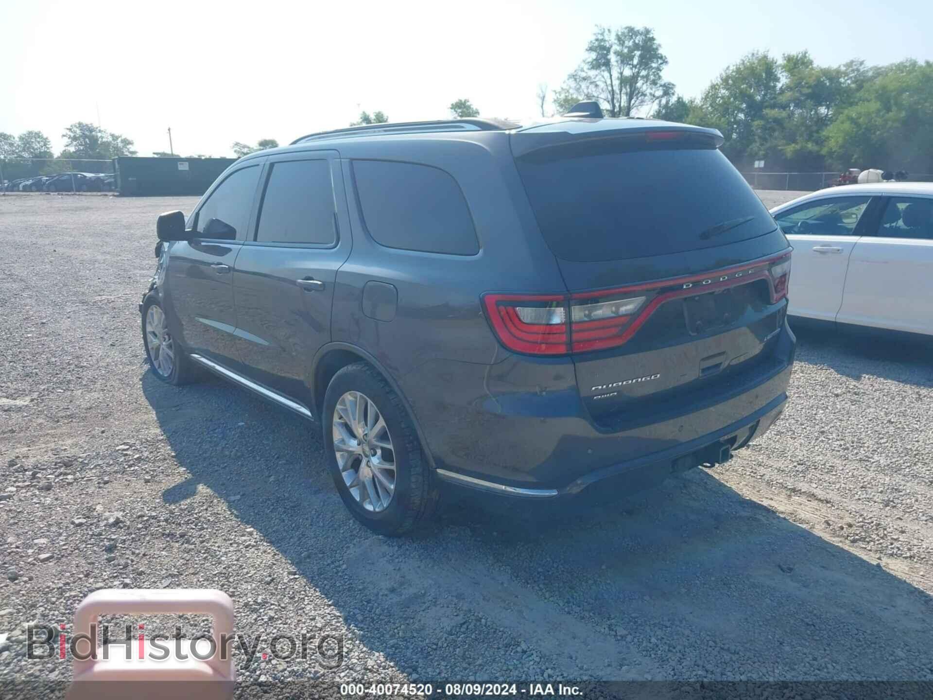 2016 DODGE DURANGO - VIN: 1C4RDJDG5GC485446 - Фото 3