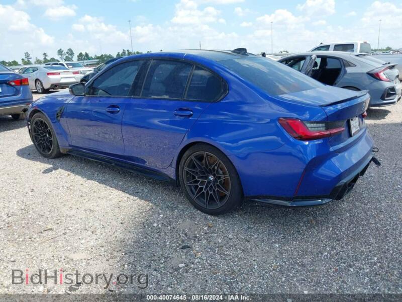 2022 BMW M3 (VIN WBS33AY04NFM22607) — фото 3 из 11