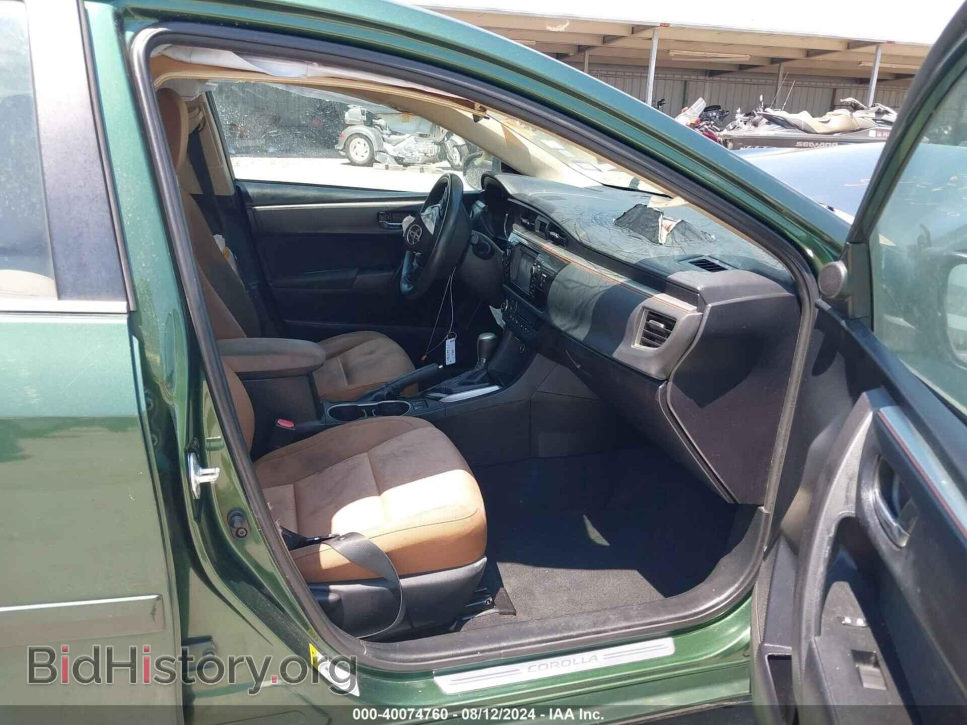 2014 TOYOTA COROLLA - VIN: 5YFBPRHE0EP054176 - Фото 5