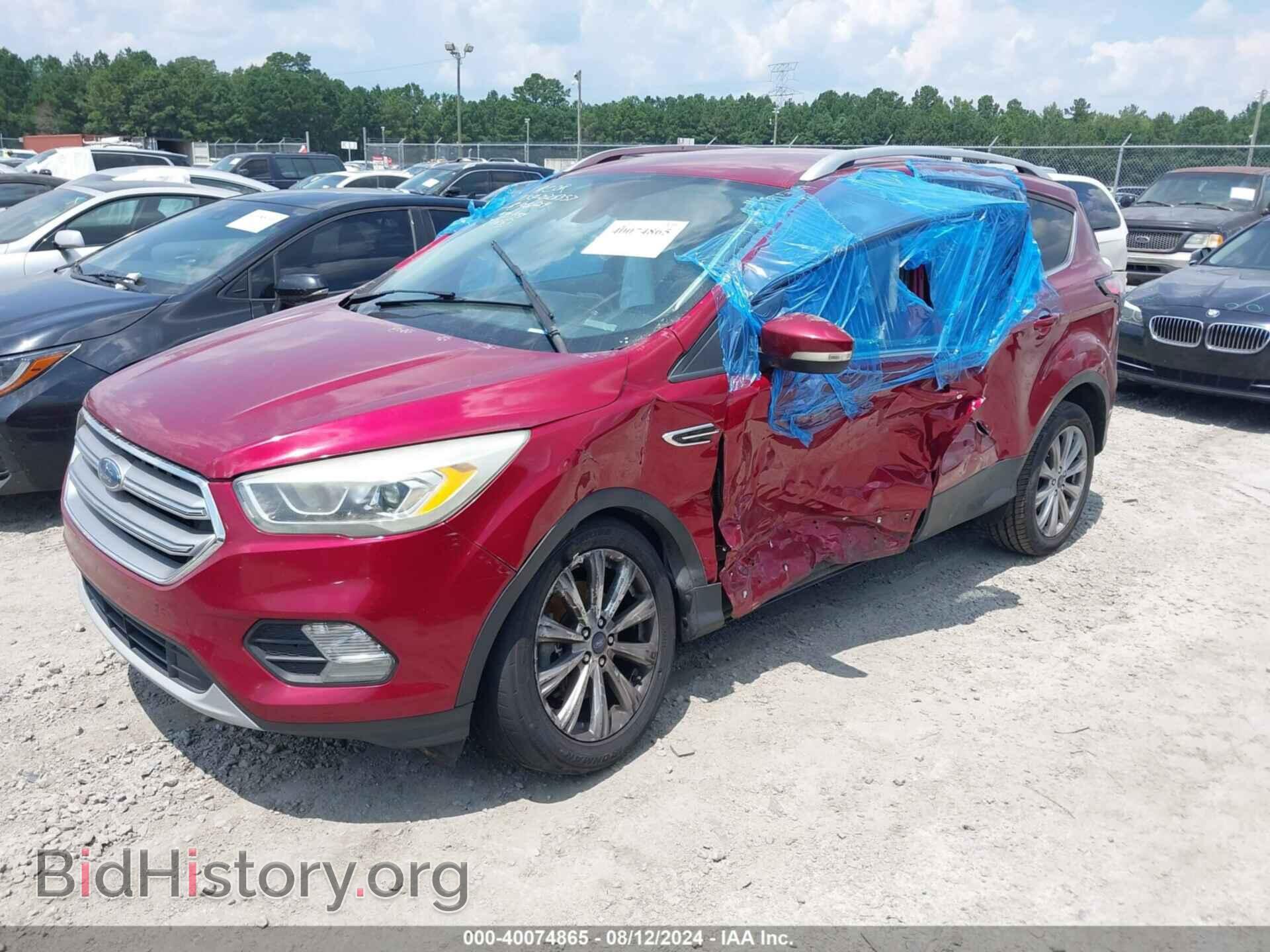 2017 FORD ESCAPE - VIN: 1FMCU0J94HUB46125 - Фото 2