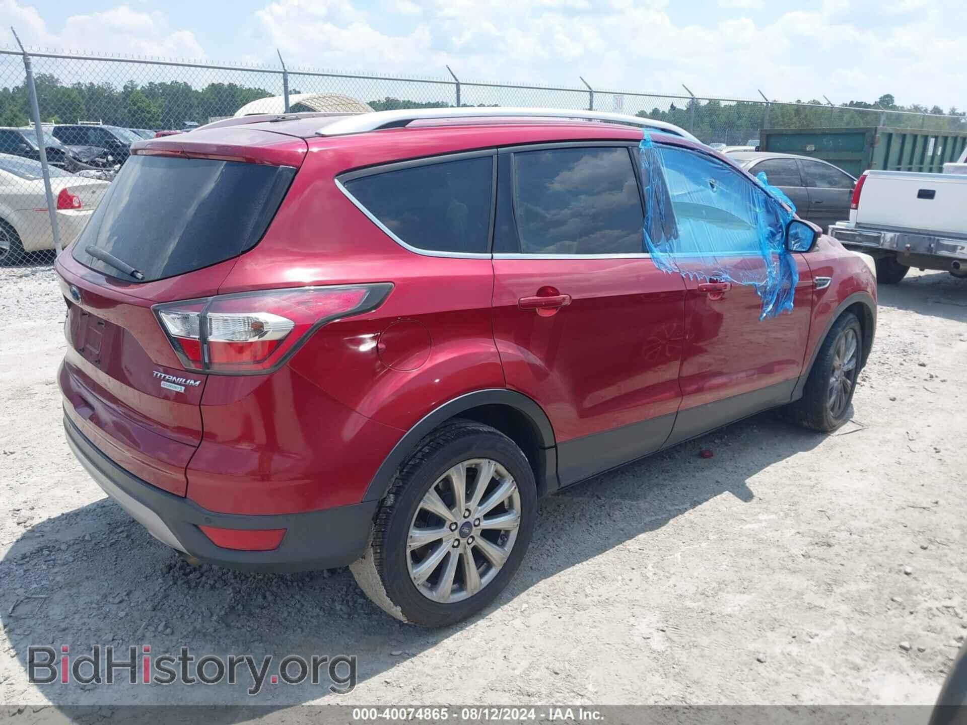 2017 FORD ESCAPE - VIN: 1FMCU0J94HUB46125 - Фото 4