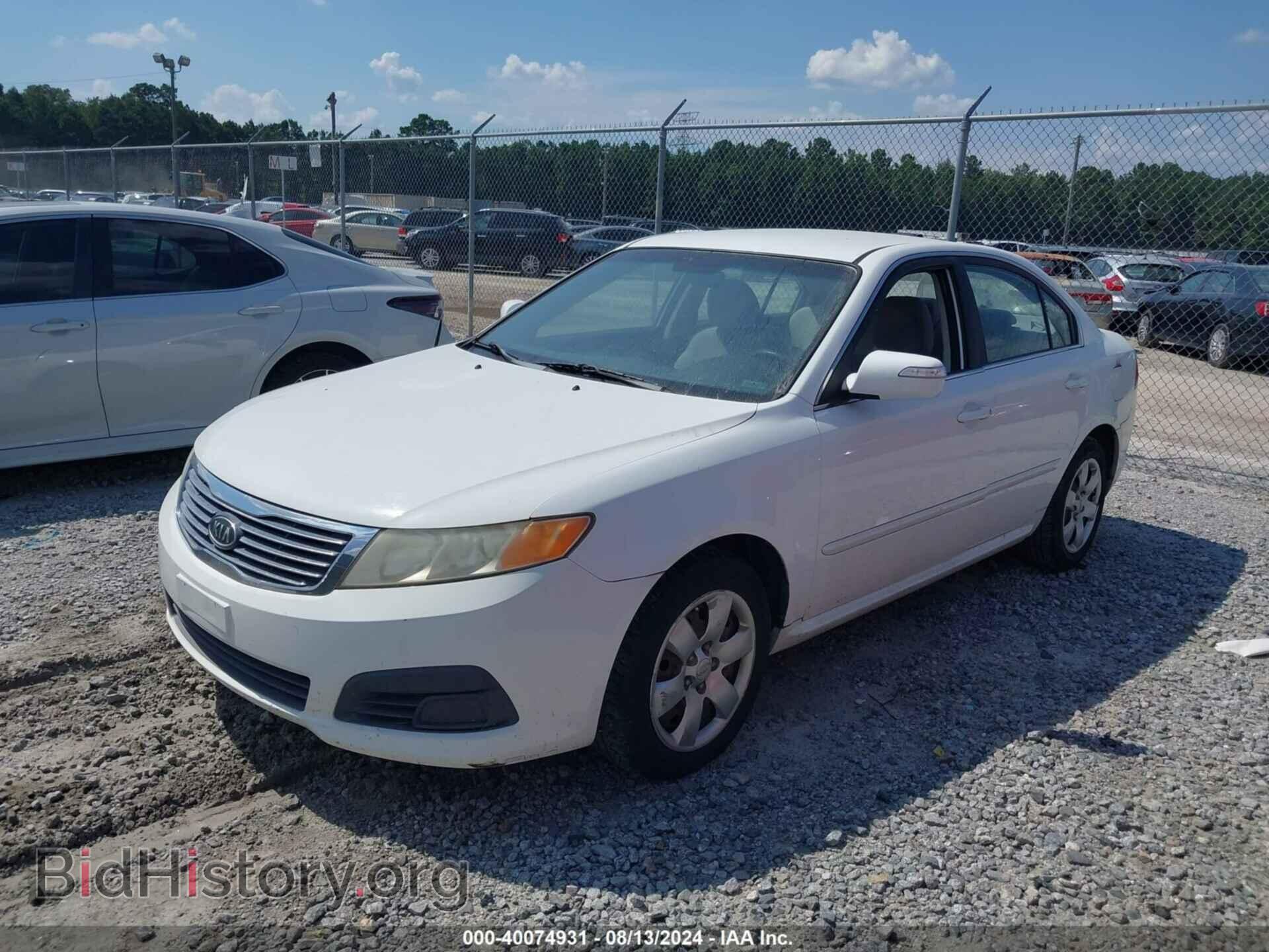 2009 KIA OPTIMA - VIN: KNAGE228X95355432 - Фото 2