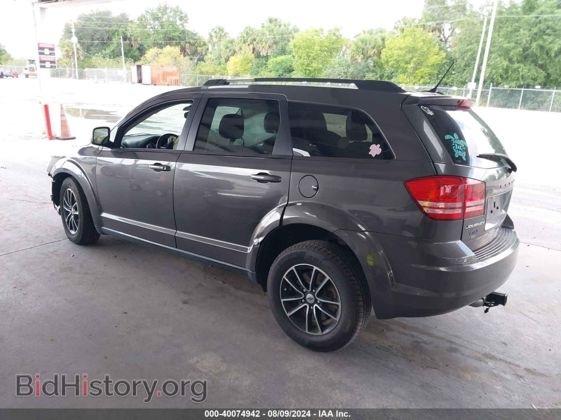 2018 DODGE JOURNEY - VIN: 3C4PDCAB5JT228133 - Фото 3