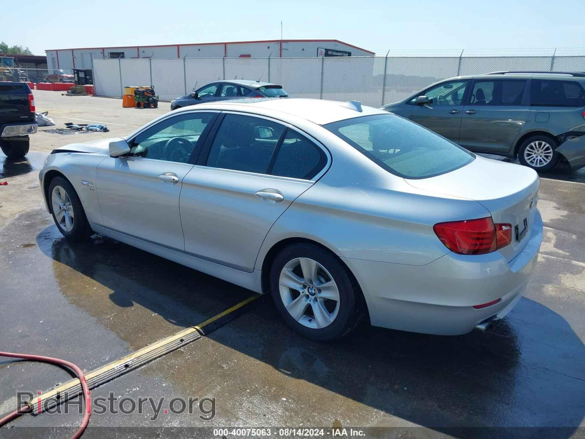 2012 BMW 528I - VIN: WBAXH5C55CDW07338 - Фото 3