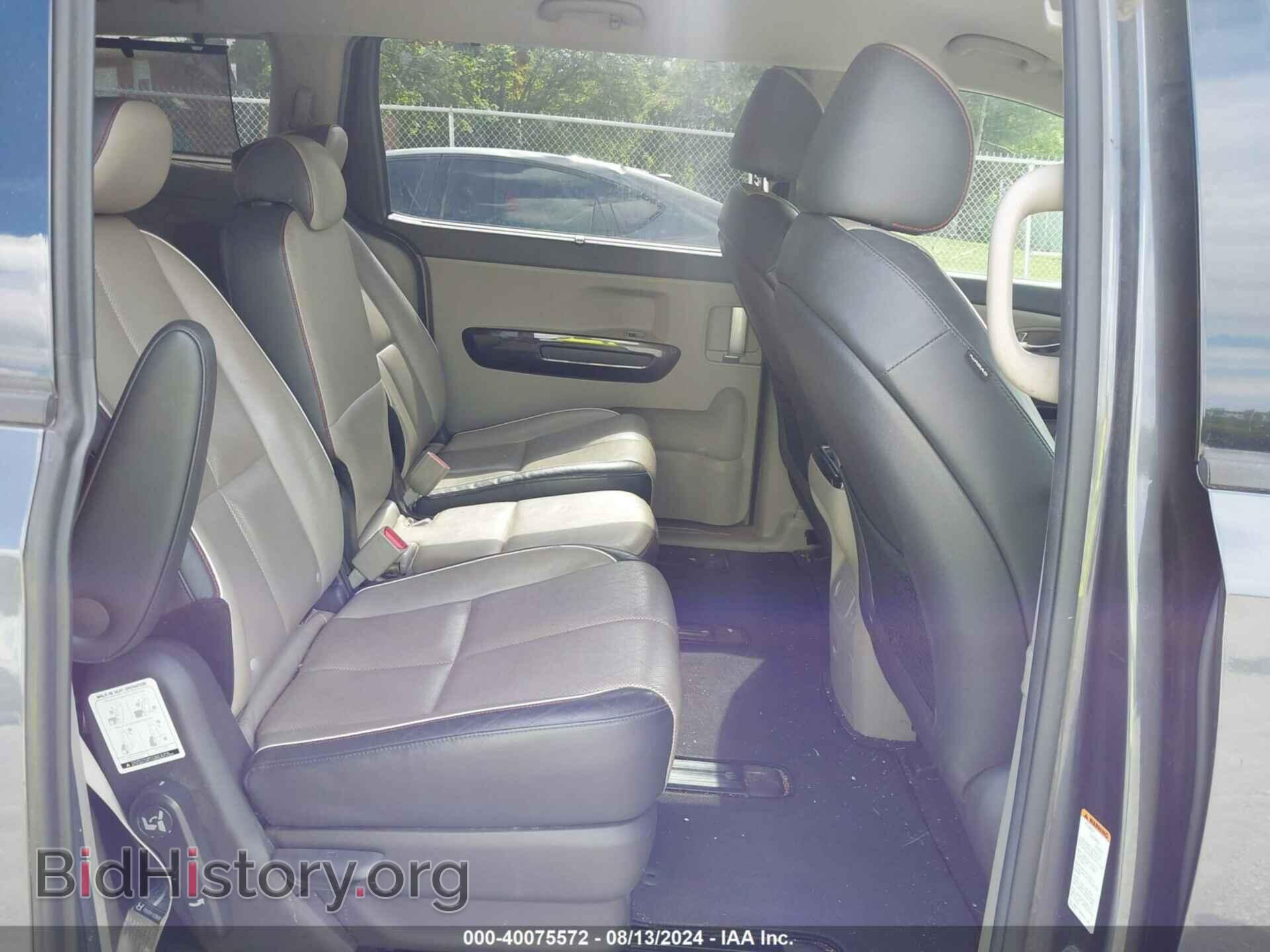 2015 KIA SEDONA - VIN: KNDMC5C19F6050704 - Фото 8
