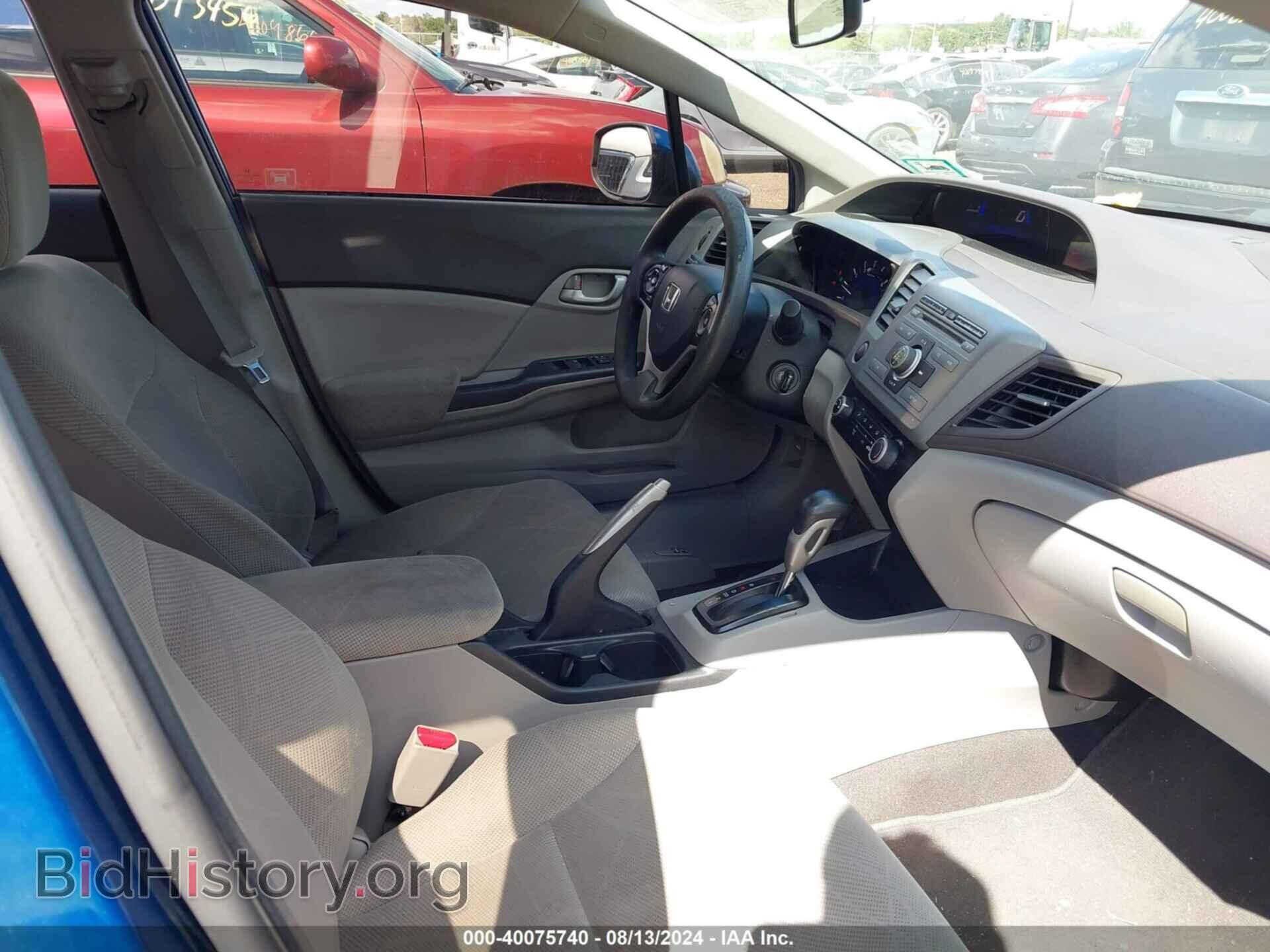 2012 HONDA CIVIC - VIN: 2HGFB2F54CH510243 - Фото 5