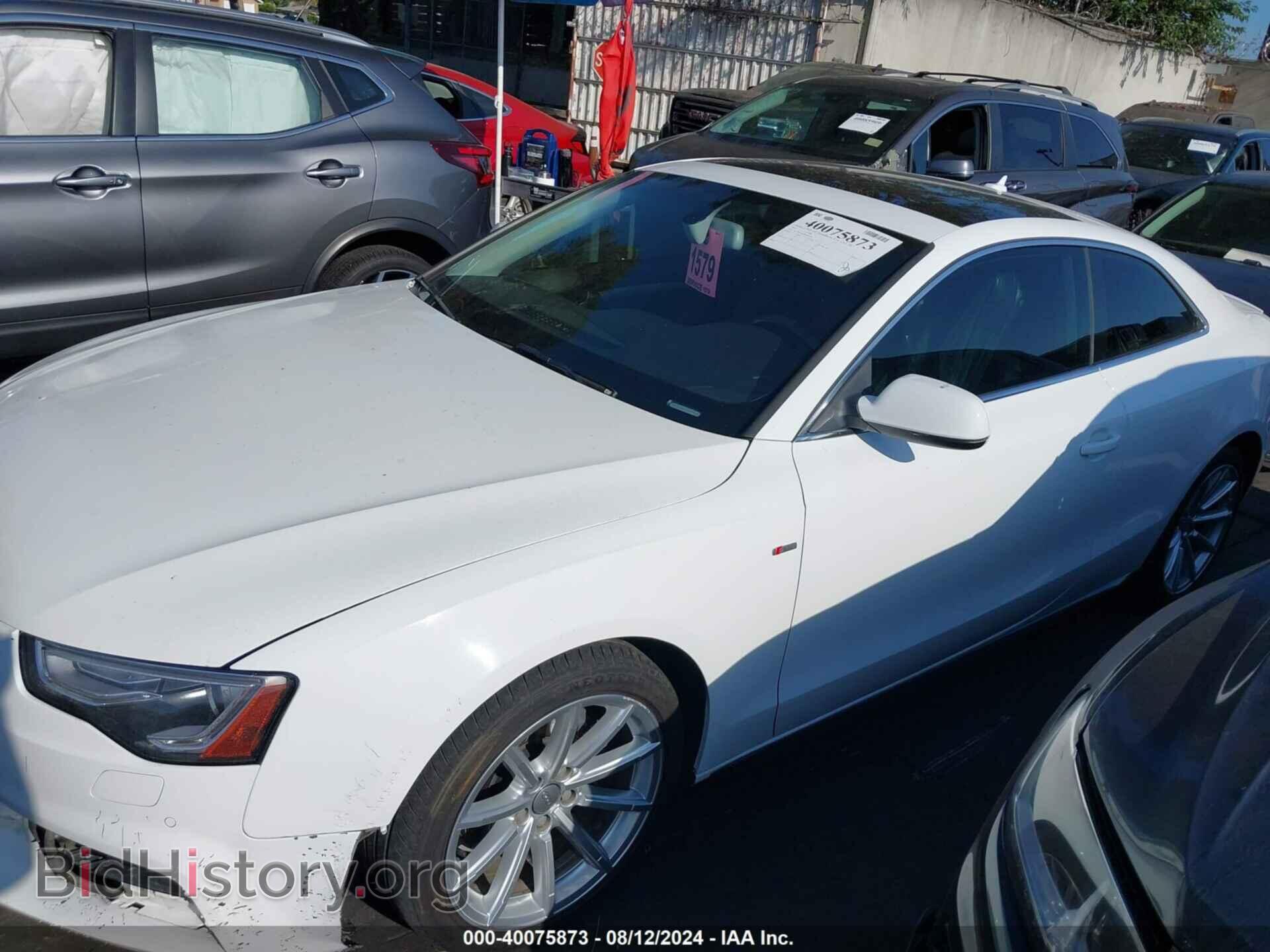 2017 AUDI A5 - VIN: WAUD2AFR9HA001433 - Фото 2