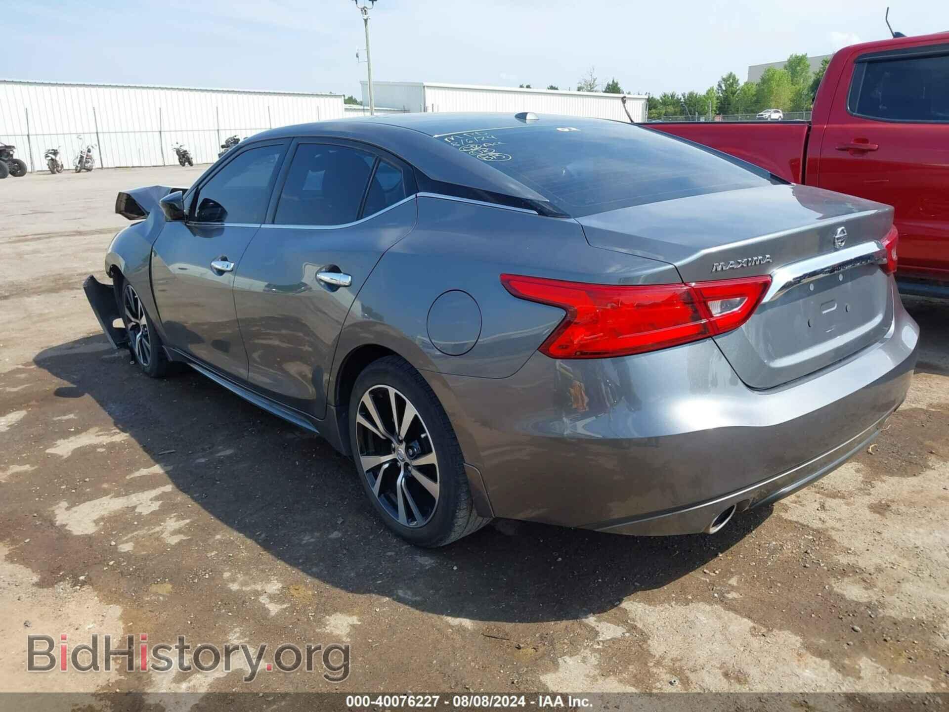 2018 NISSAN MAXIMA - VIN: 1N4AA6AP2JC408151 - Фото 3