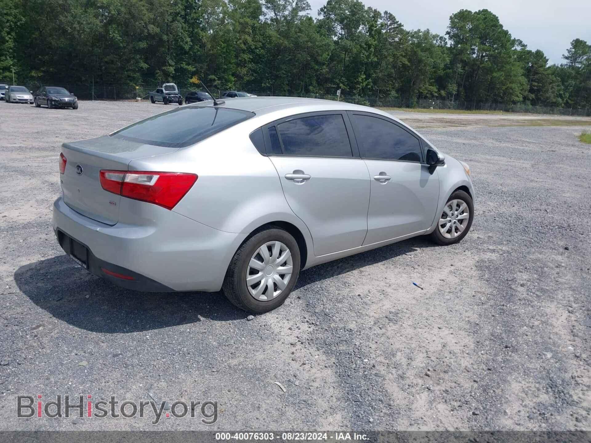 2013 KIA RIO - VIN: KNADM4A37D6171611 - Фото 4