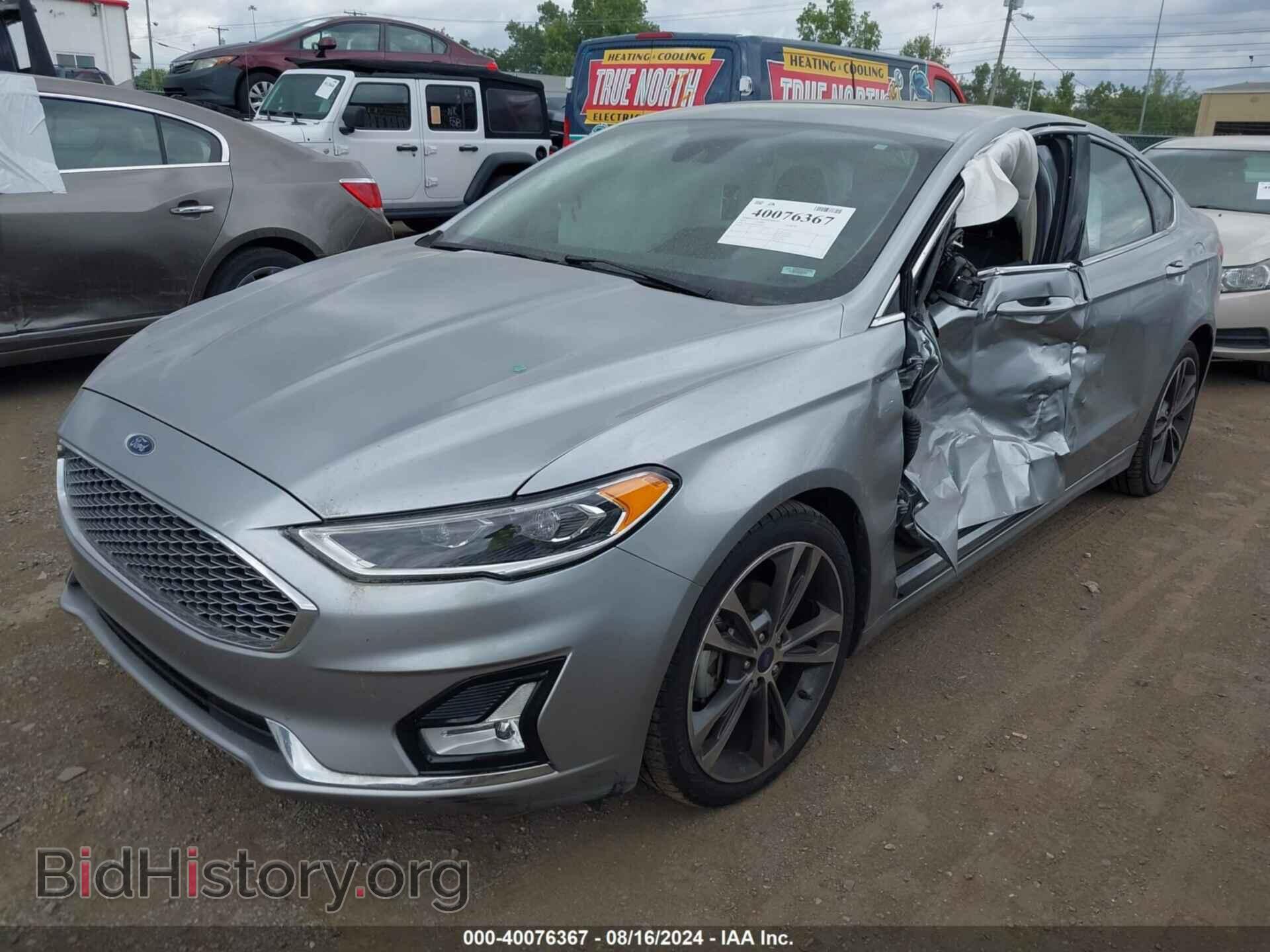 2020 FORD FUSION - VIN: 3FA6P0D92LR118267 - Фото 2