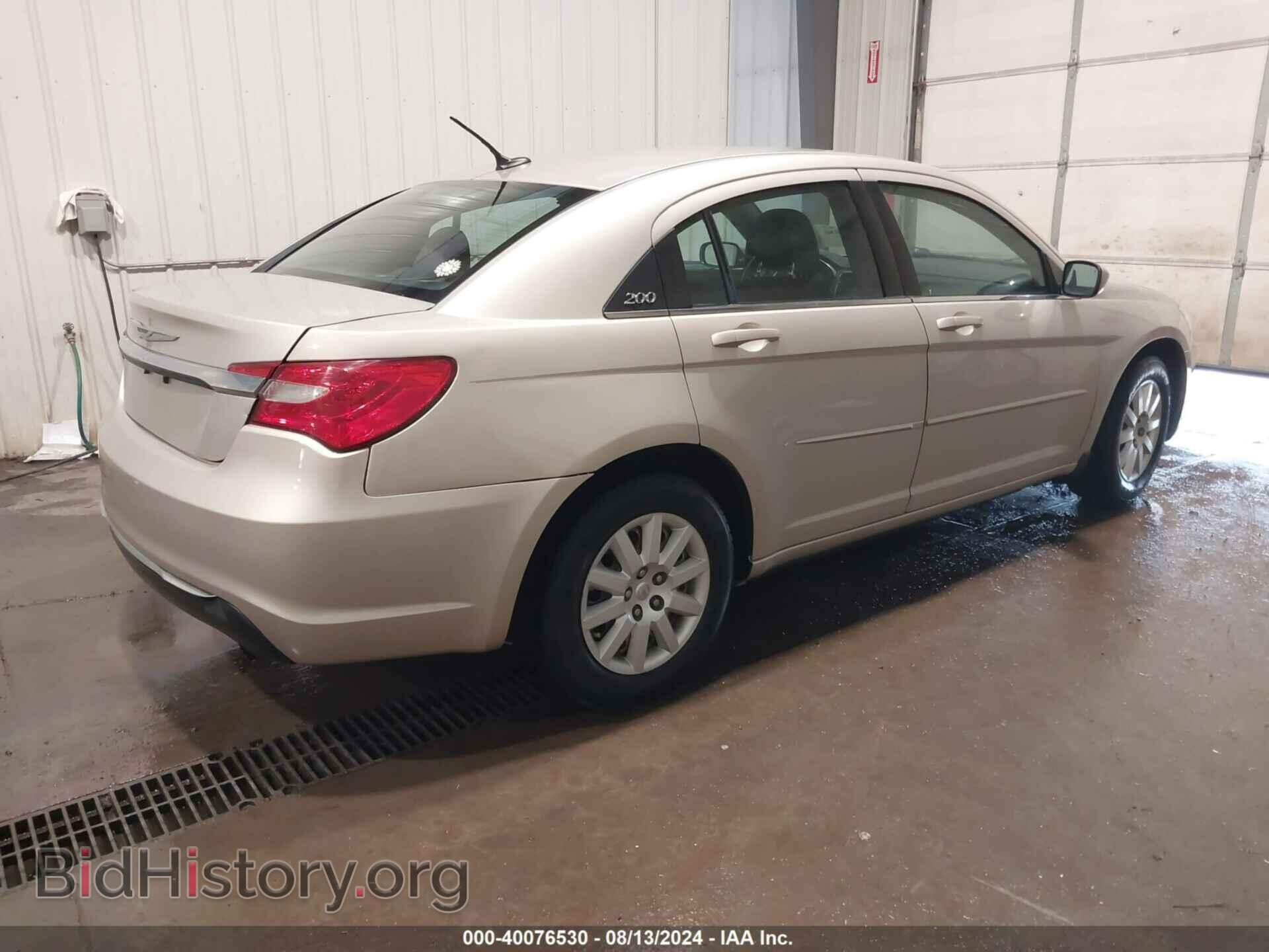 2013 CHRYSLER 200 - VIN: 1C3CCBBB2DN656213 - Фото 4