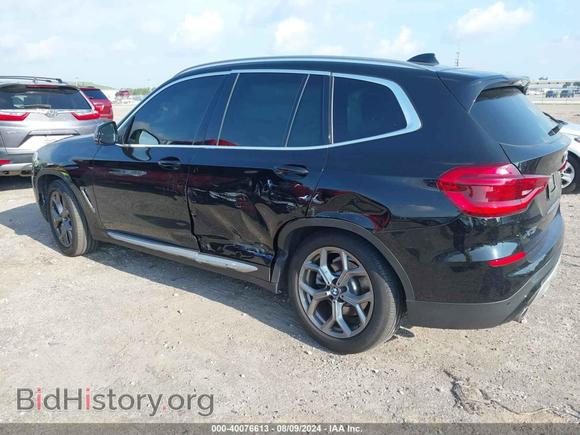 2021 BMW X3 - VIN: 5UXTY5C03M9E77622 - Фото 3
