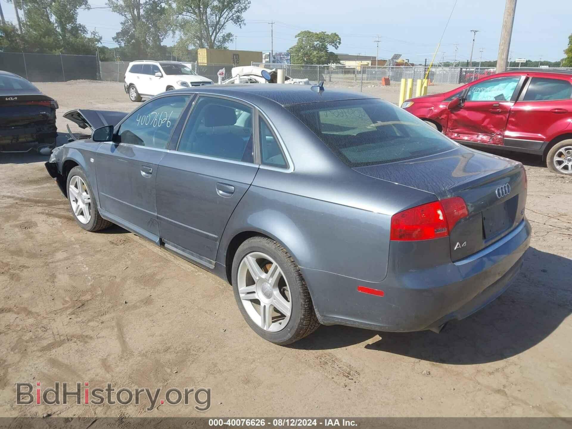 2008 AUDI A4 - VIN: WAUDF78E58A027626 - Фото 3
