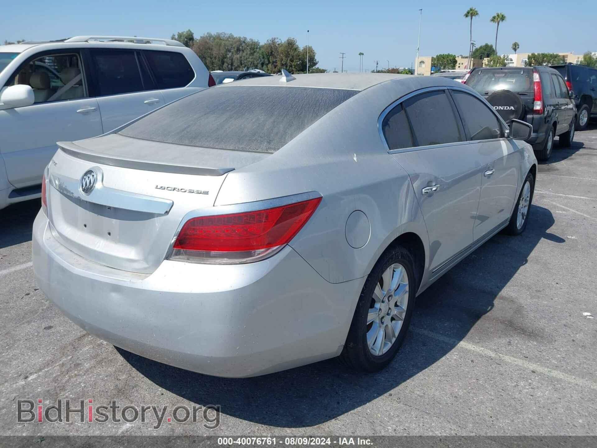 2012 BUICK LACROSSE - VIN: 1G4GA5ER5CF313574 - Photo 4
