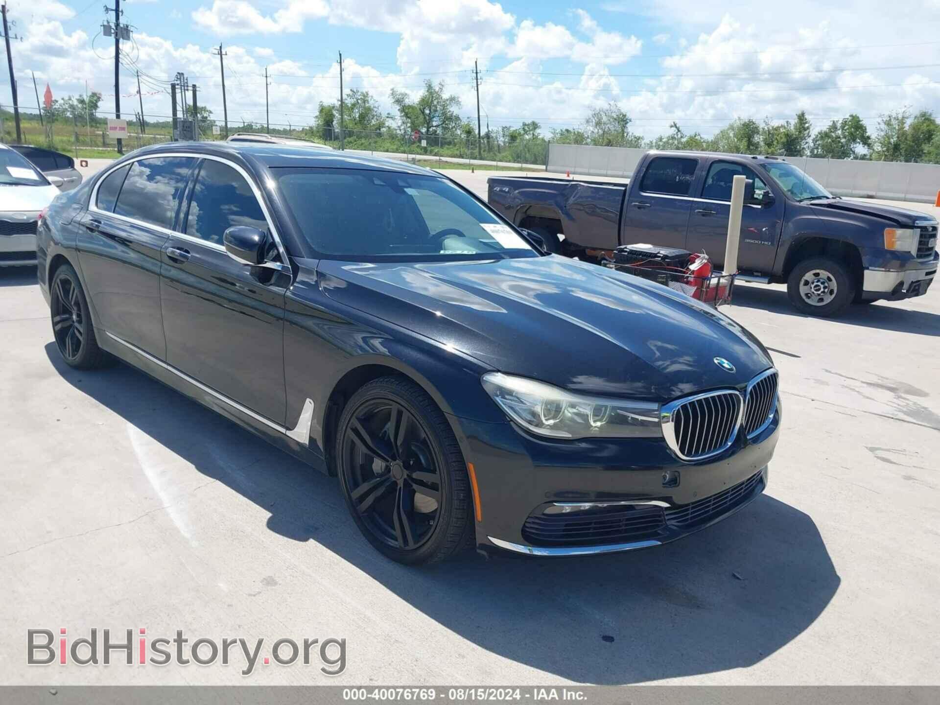 Photo WBA7E2C54GG546690 - BMW 740I 2016