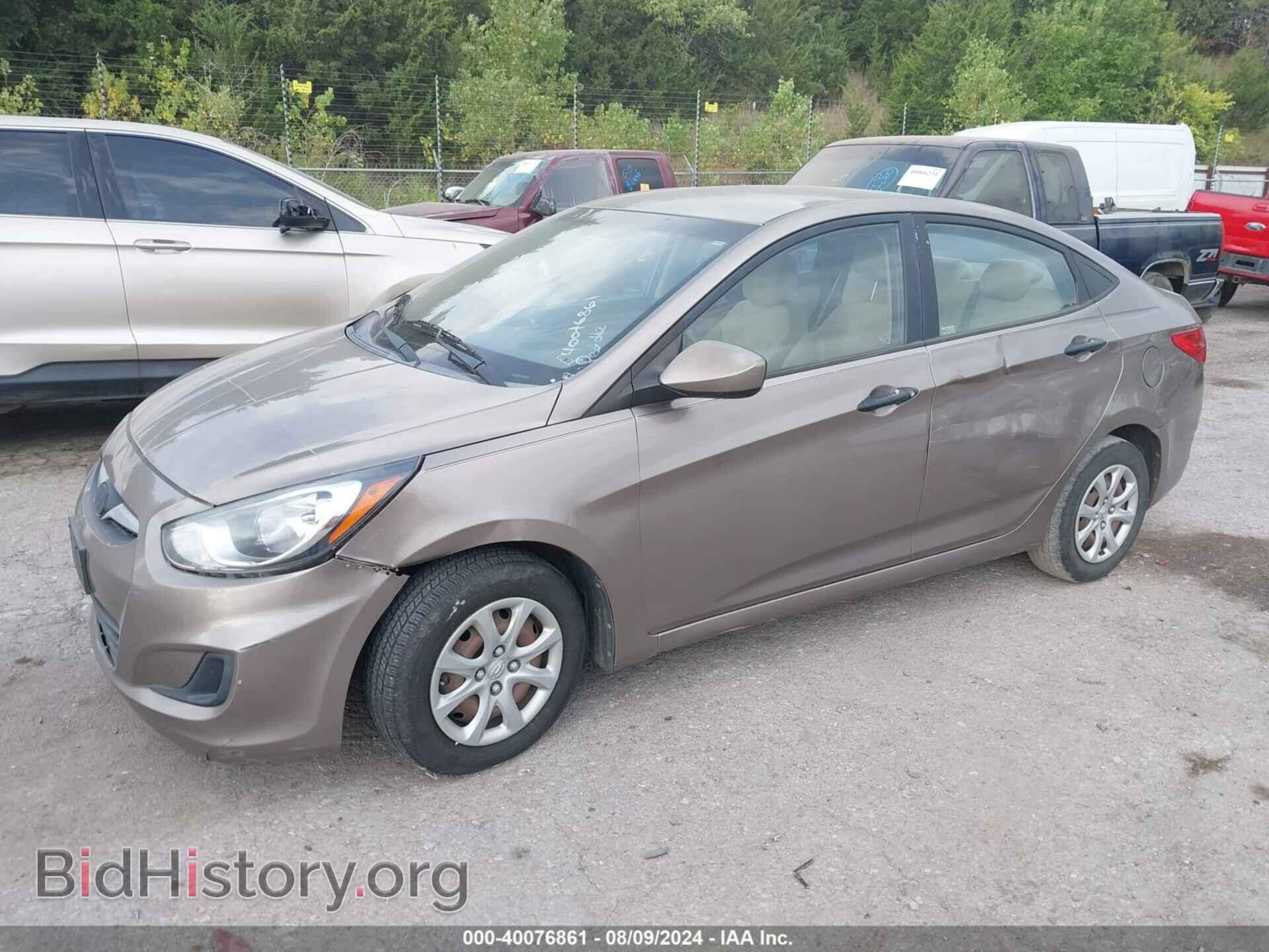 2012 HYUNDAI ACCENT - VIN: KMHCT4AE0CU052825 - Фото 2