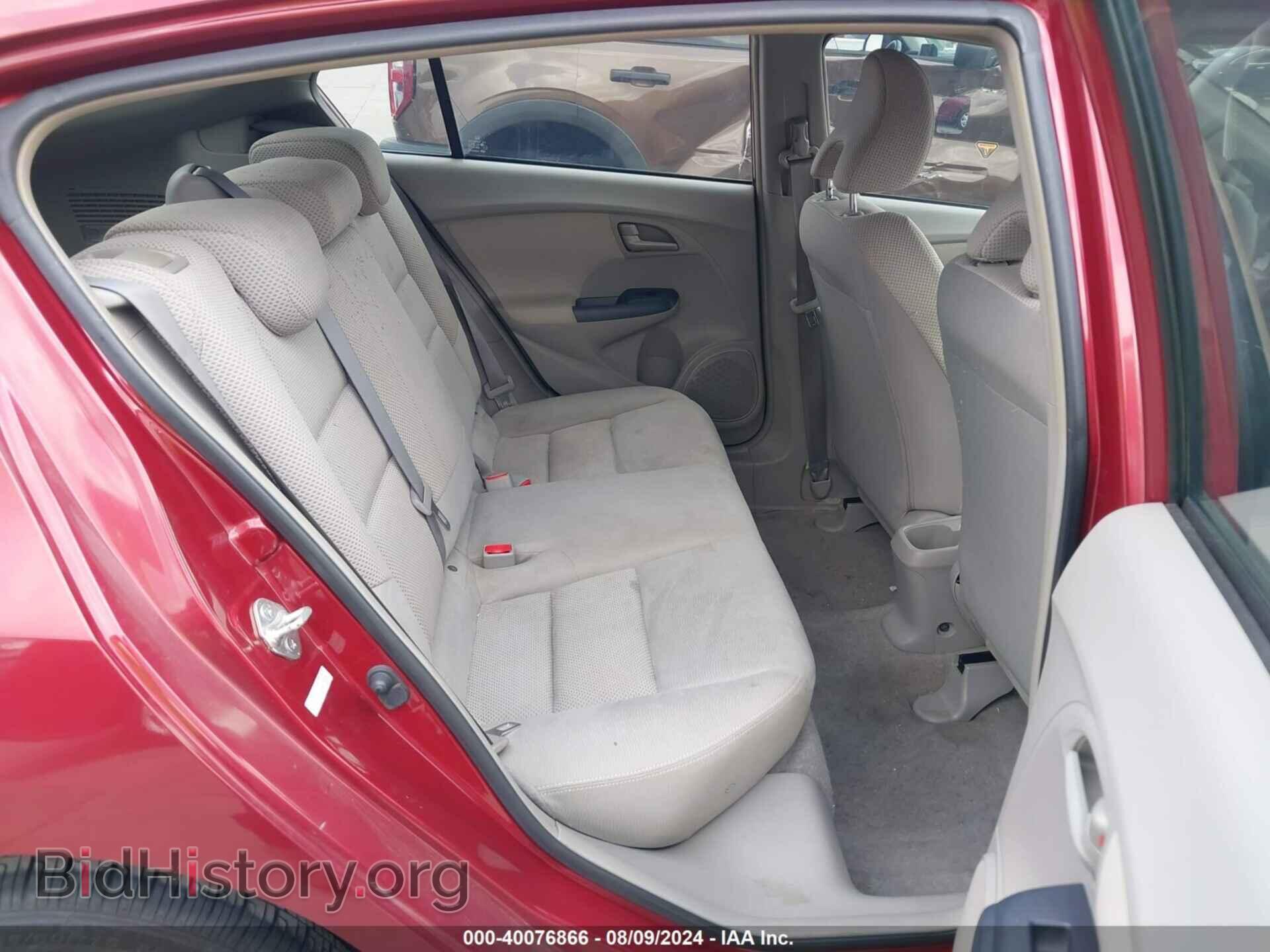2010 HONDA INSIGHT - VIN: JHMZE2H53AS015018 - Фото 8