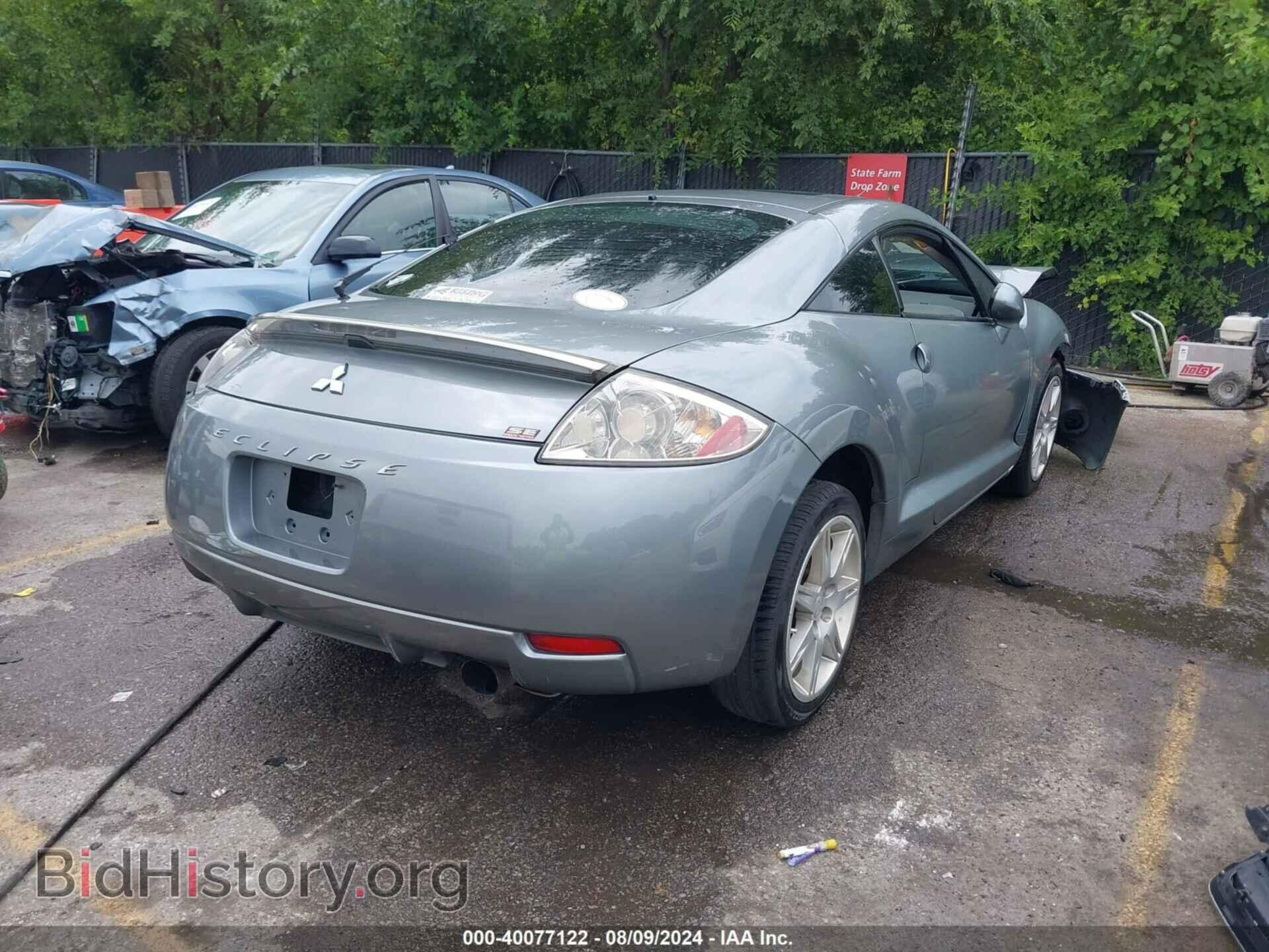 2007 MITSUBISHI ECLIPSE - VIN: 4A3AK64F77E070220 - Photo 4